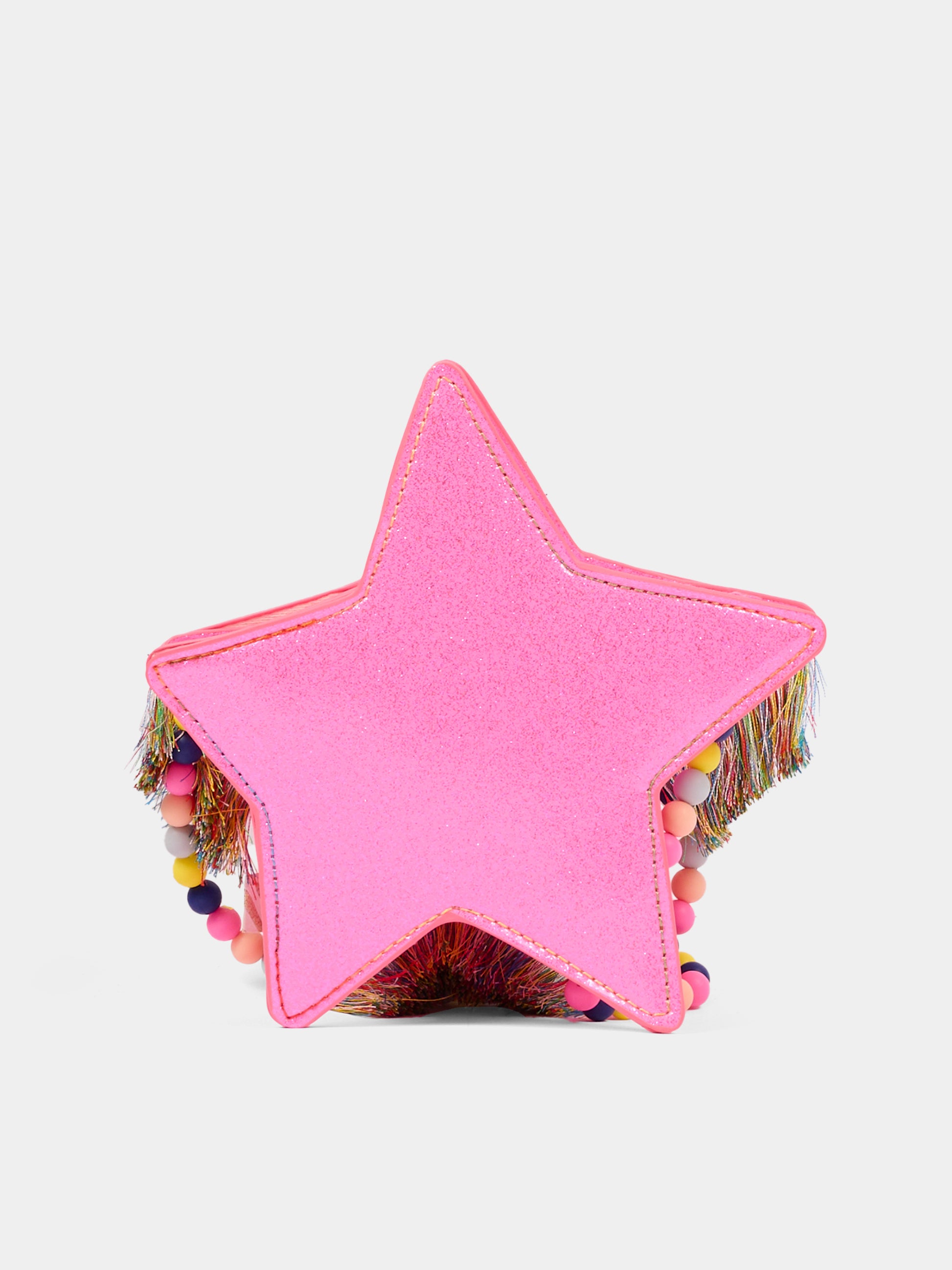 Borsa rosa per bambina con stella,Billieblush,U21534 473