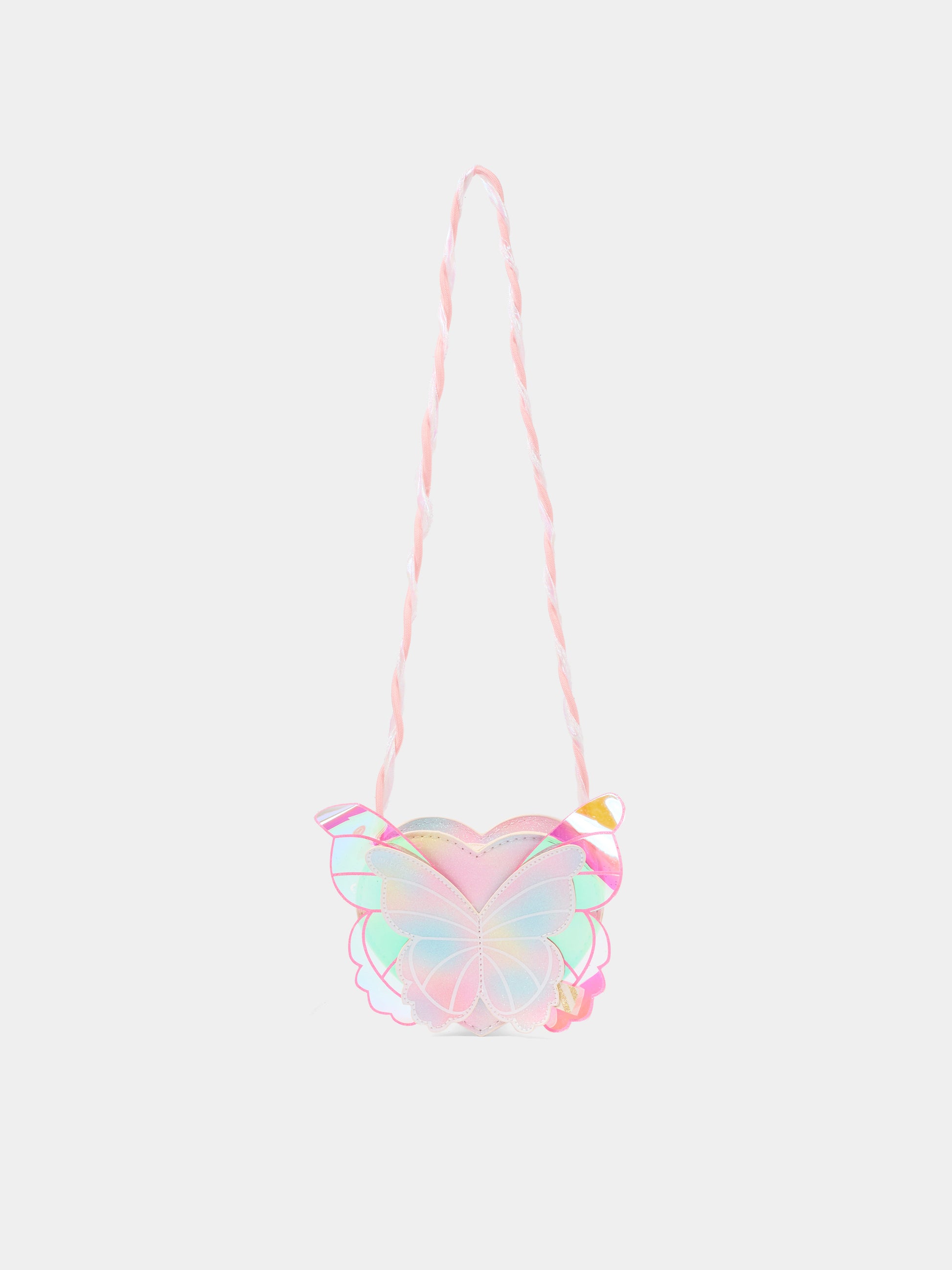 Borsa multicolor per bambina con farfalla,Billieblush,U21537 111