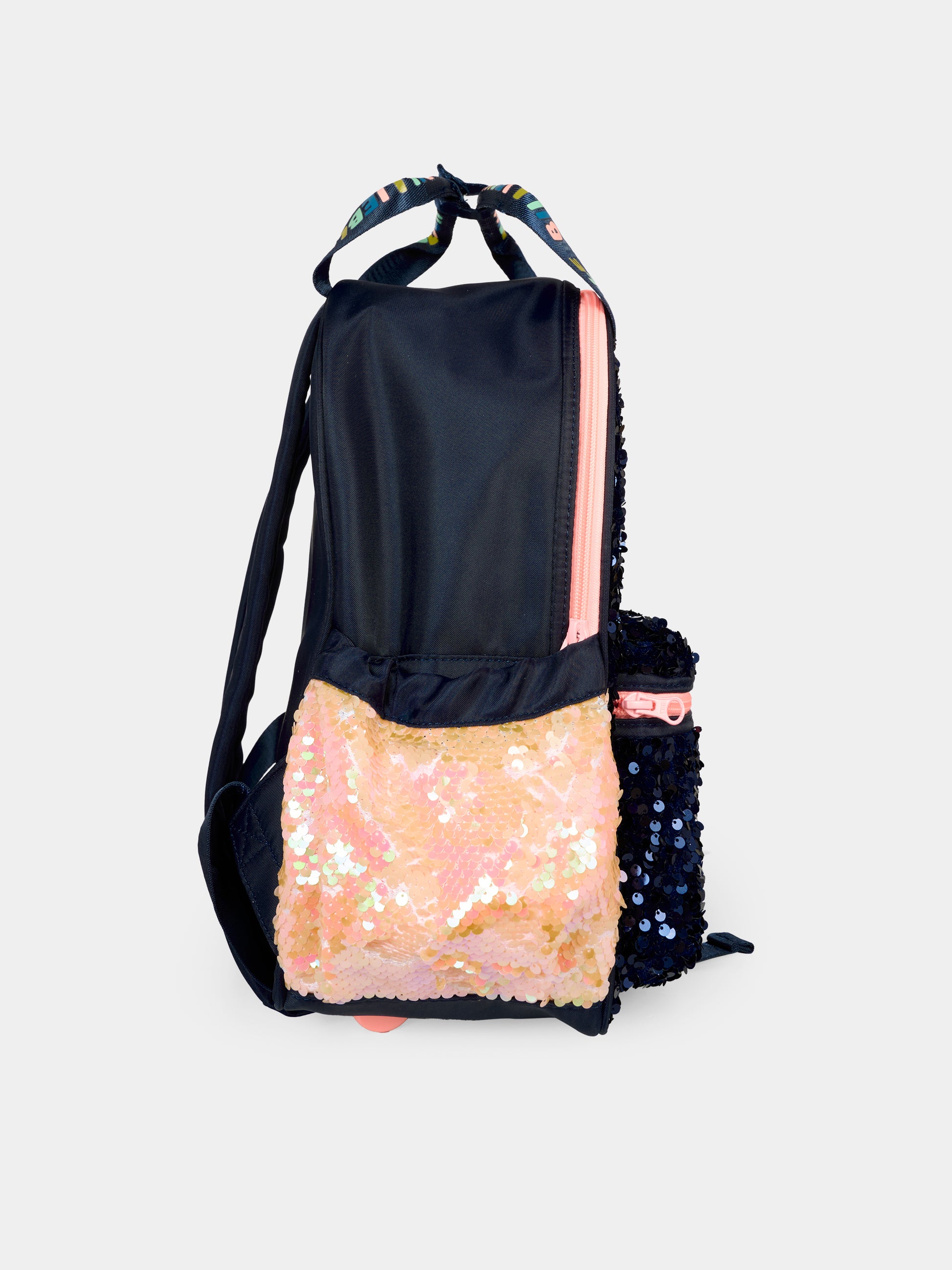 Zaino blu per bambina con stella,Billieblush,U21541 85T