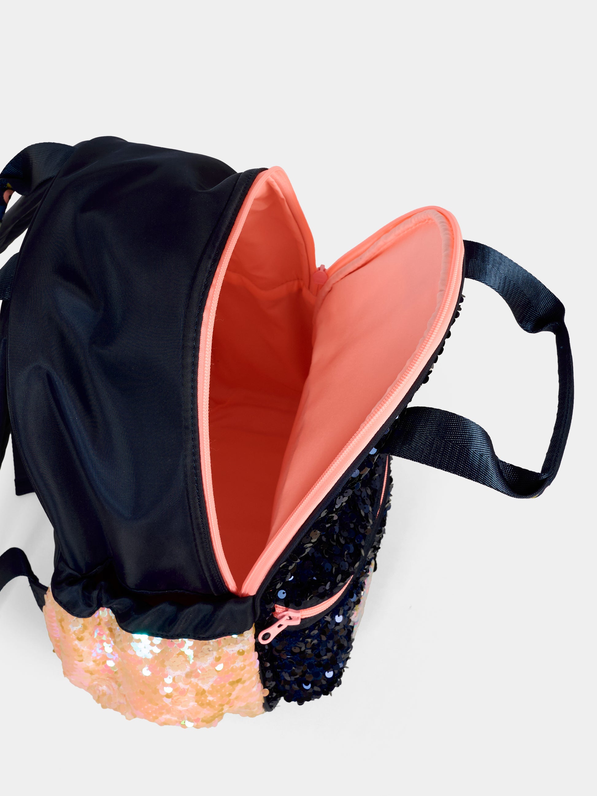 Zaino blu per bambina con stella,Billieblush,U21541 85T