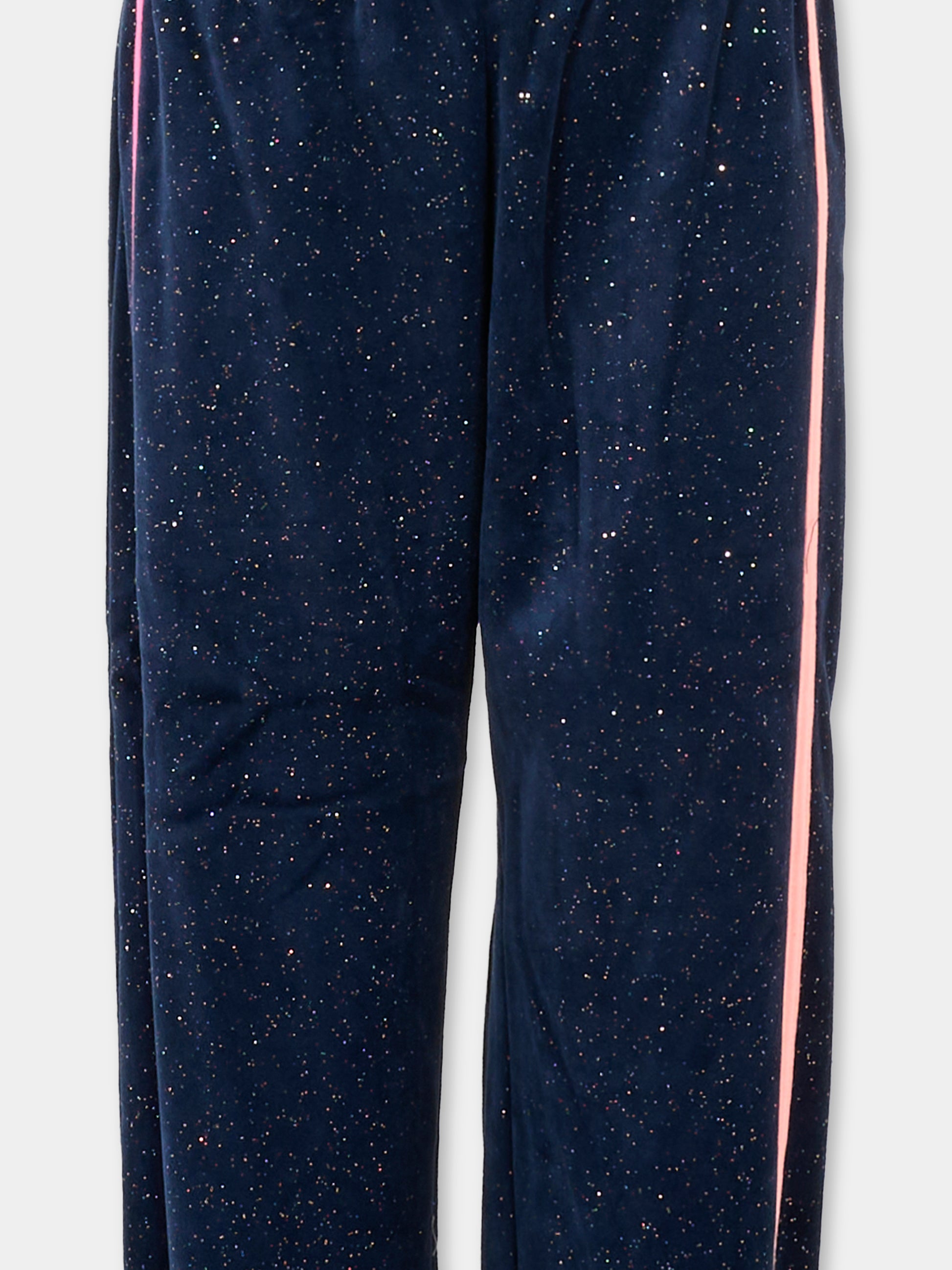 Pantaloni blu per bambina,Billieblush,U21546 85T