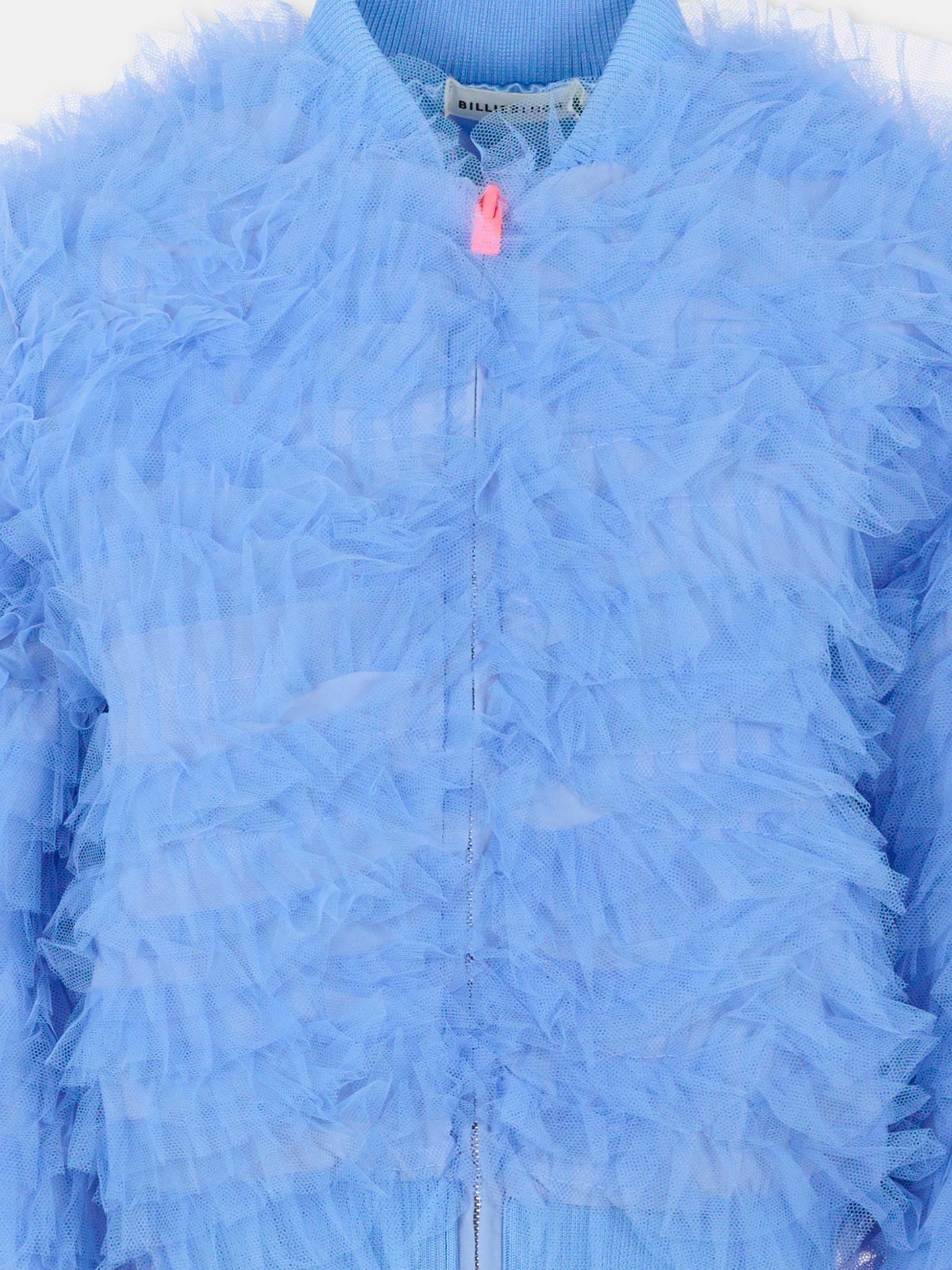 Bomber azzurro per bambina,Billieblush,U21548 78L