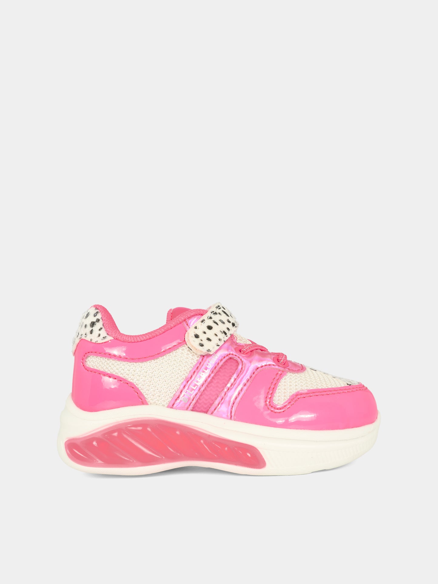 Sneakers rosa luminose per neonata e bambina con led,Billieblush,U21557 Z41