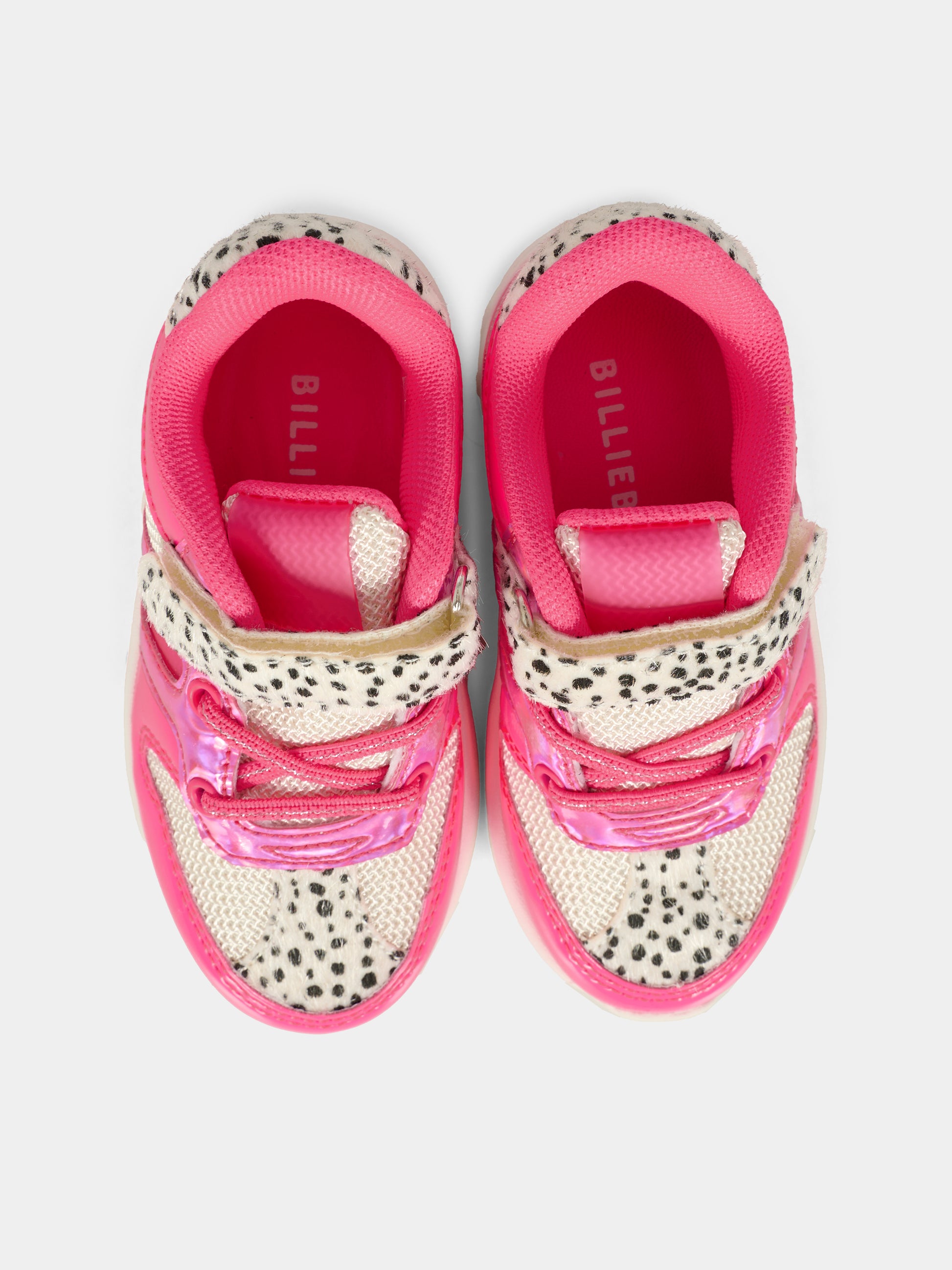 Sneakers rosa luminose per neonata e bambina con led,Billieblush,U21557 Z41