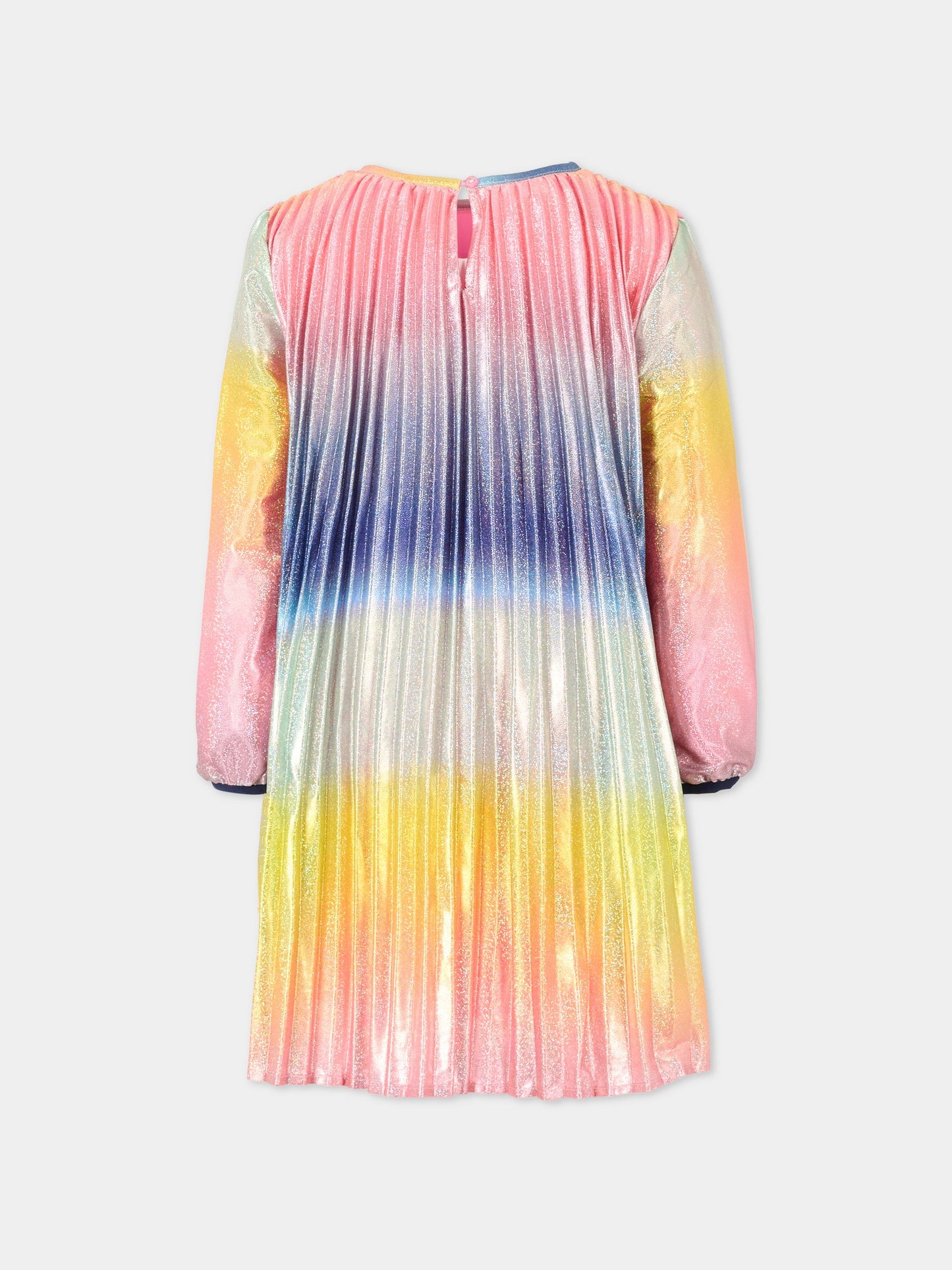 Vestito multicolor per bambina,Billieblush,U21584 Z41