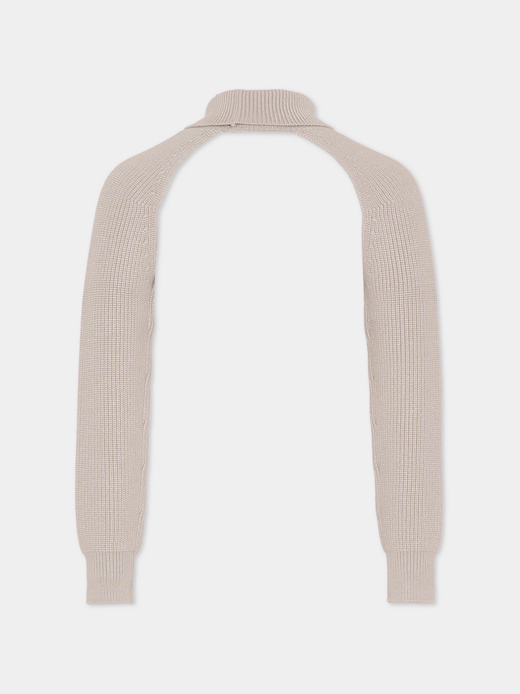 Dolcevita grigio per bambina con logo,Pinko,KFMA018.C.FL085.5028