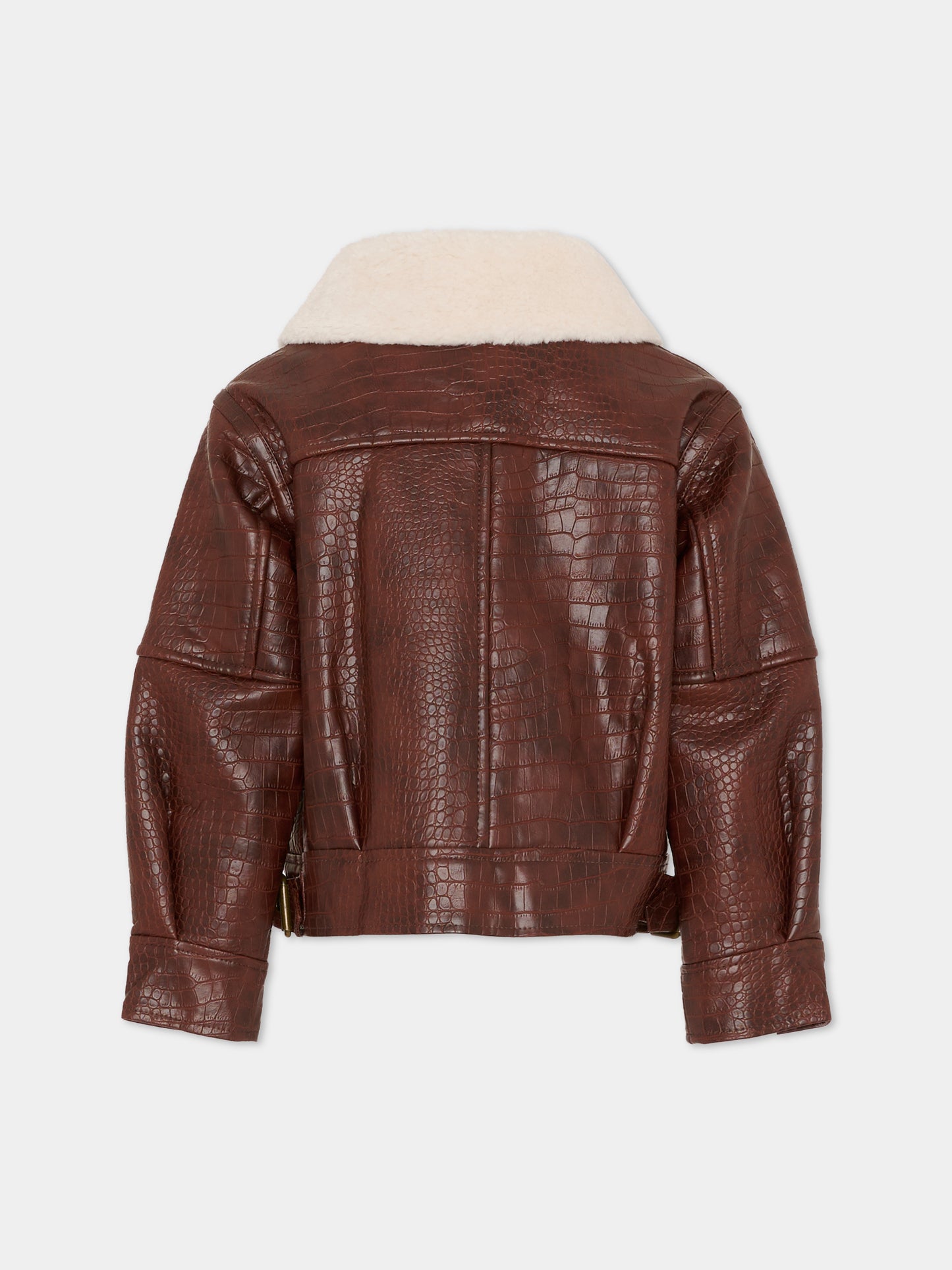 Giubbotto marrone per bambina,Pinko,KFGB005.C.PE016.6051