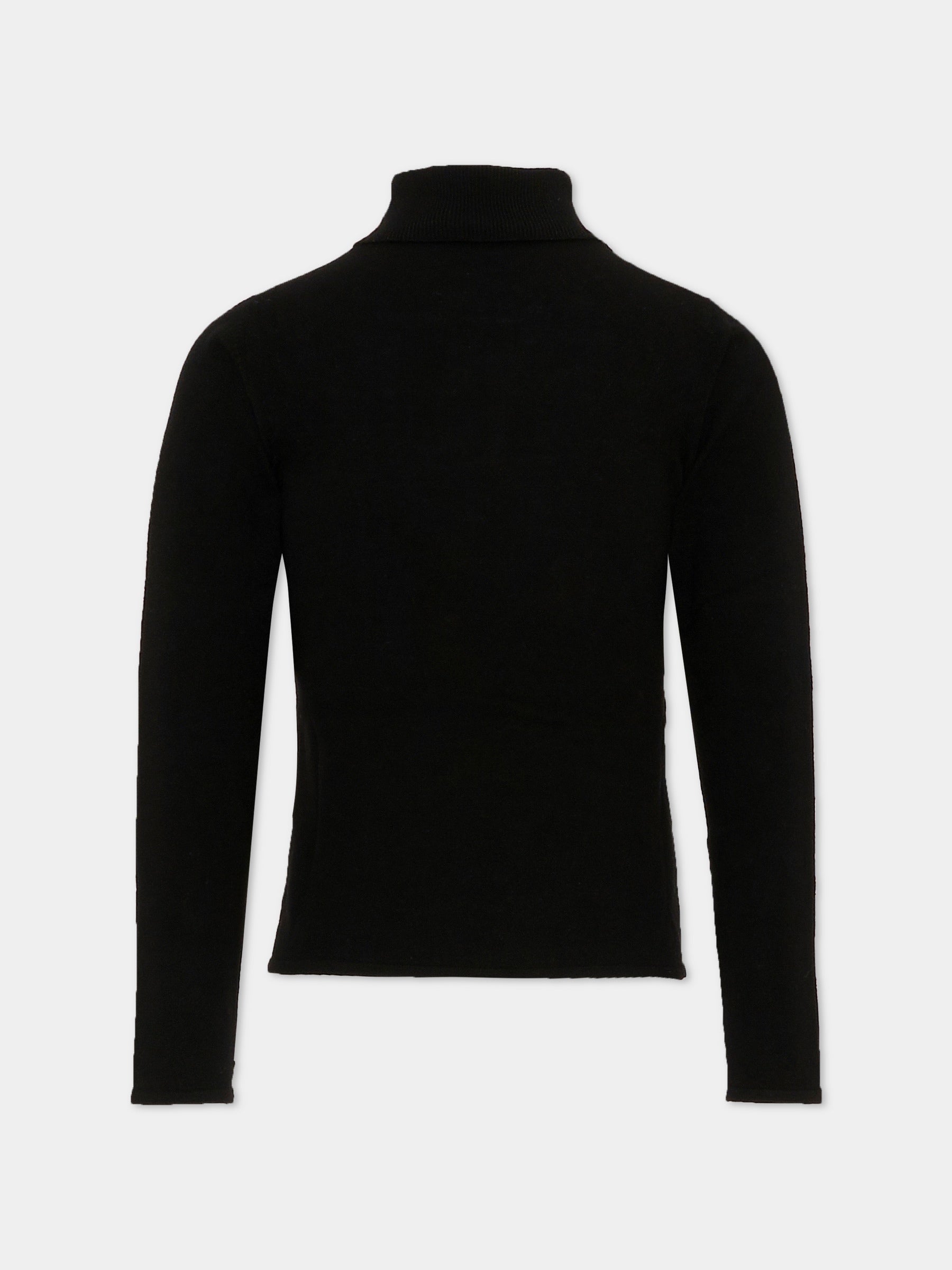 Dolcevita nero per bambina con logo,Pinko,KFMA016.C.FL084.N000