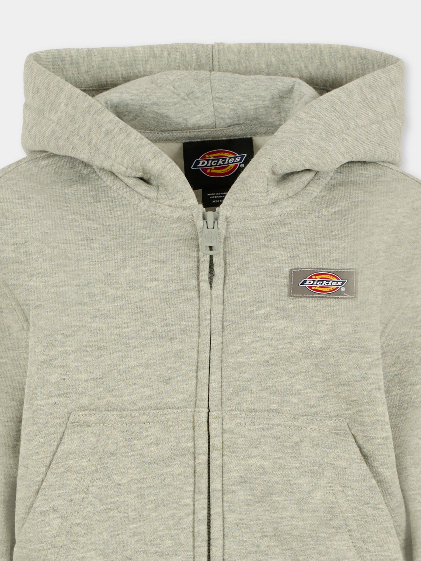 Felpa grigia per bambino con logo,Dickies,DK0A88BO0H21