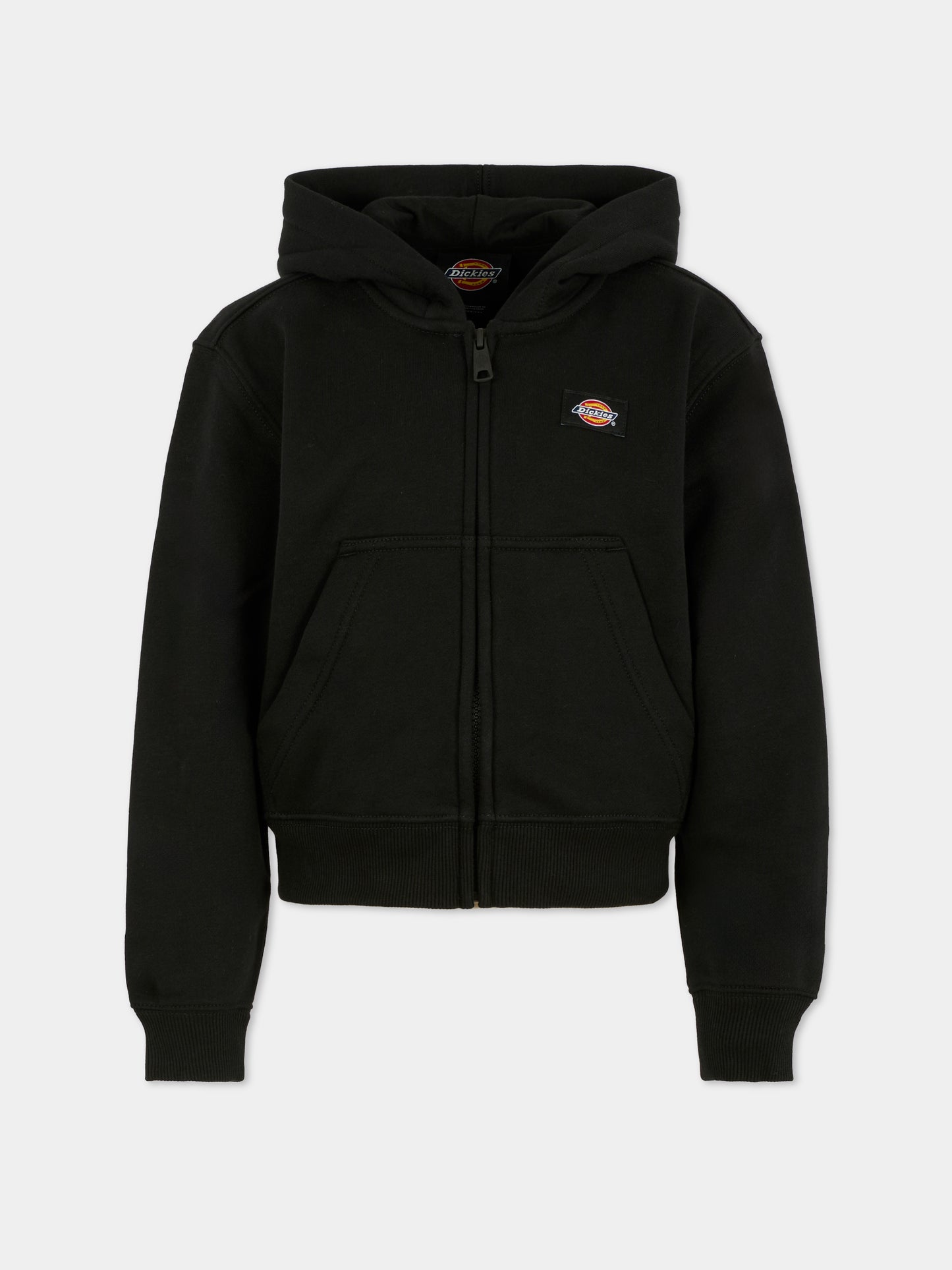 Felpa nera per bambino con logo,Dickies,DK0A88BOBLK1