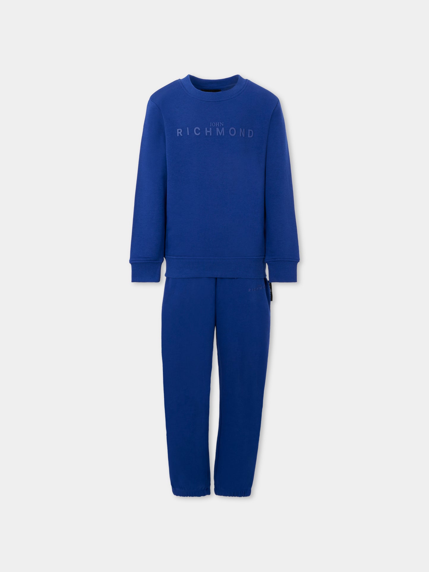Completo blu per bambino con logo,Richmond,RBA25006CF BLUE