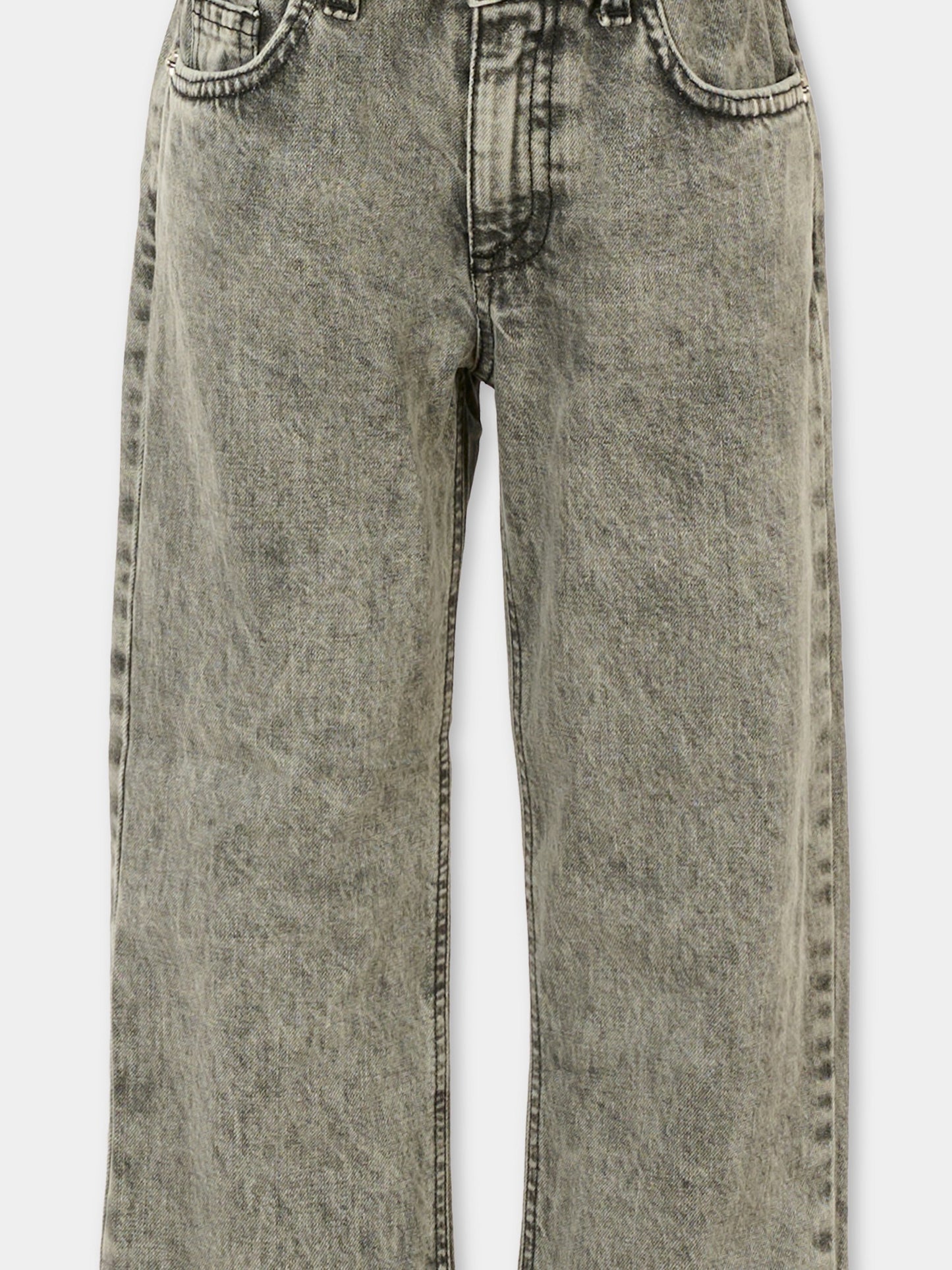 Jeans grigi per bambina con logo,Richmond,RGA25168JE DENIM GREY MEDIUM