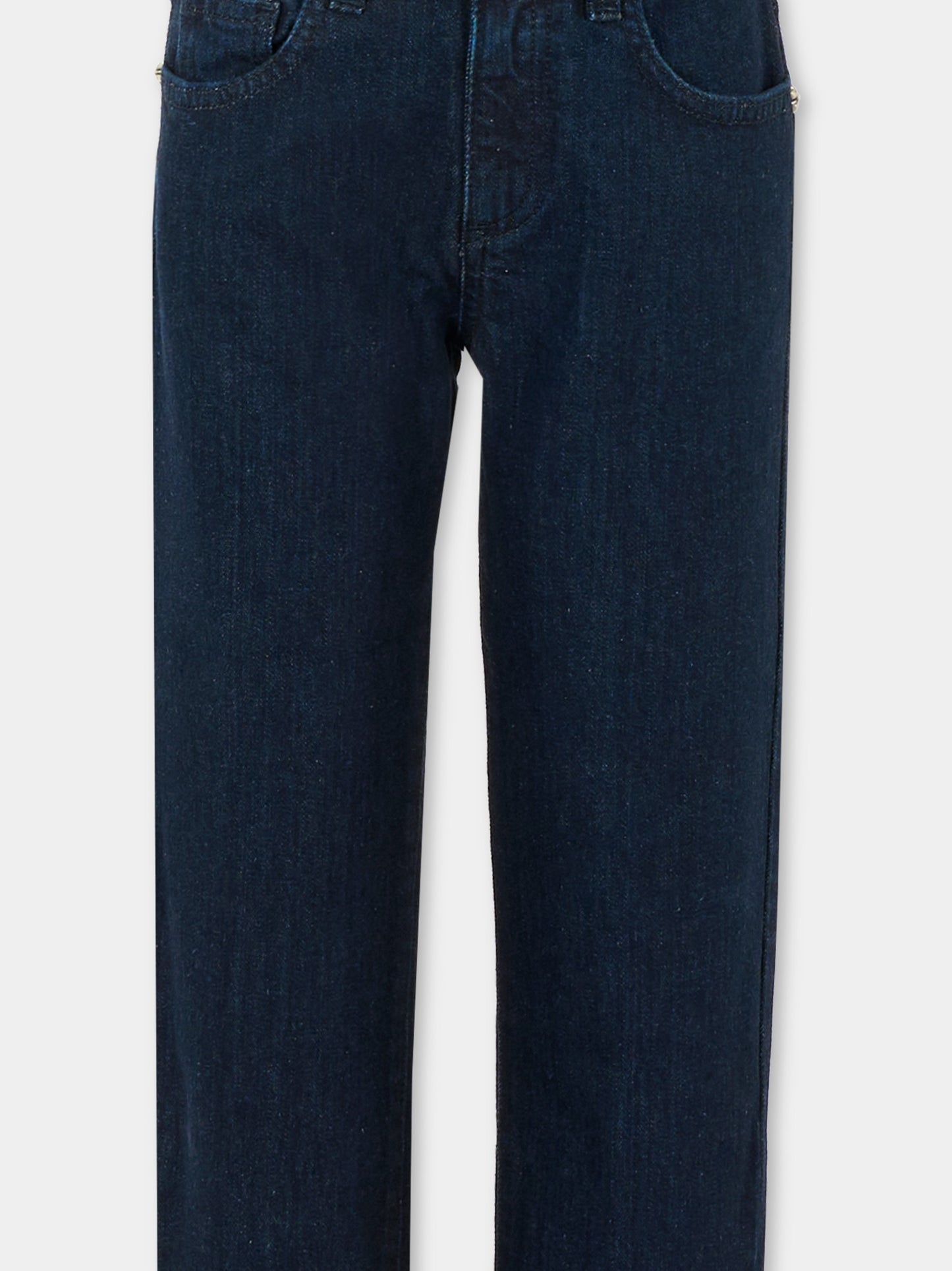 Jeans denim per bambina con logo,Richmond,RGA25106JE DENIM BLUE DARK