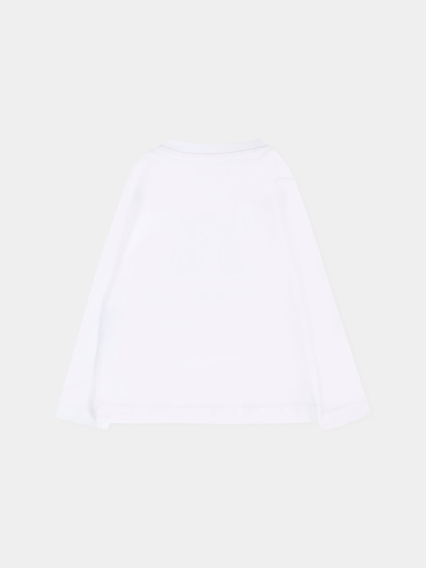 T-shirt bianca per neonato con logo ricamato,Richmond,RIA25035TS WHITE