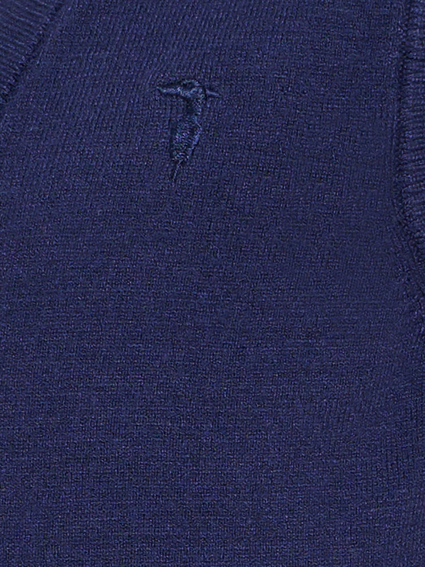 Maglia gilet blu per bambino con logo,Trussardi Junior,TBA25012GL PEACOAT