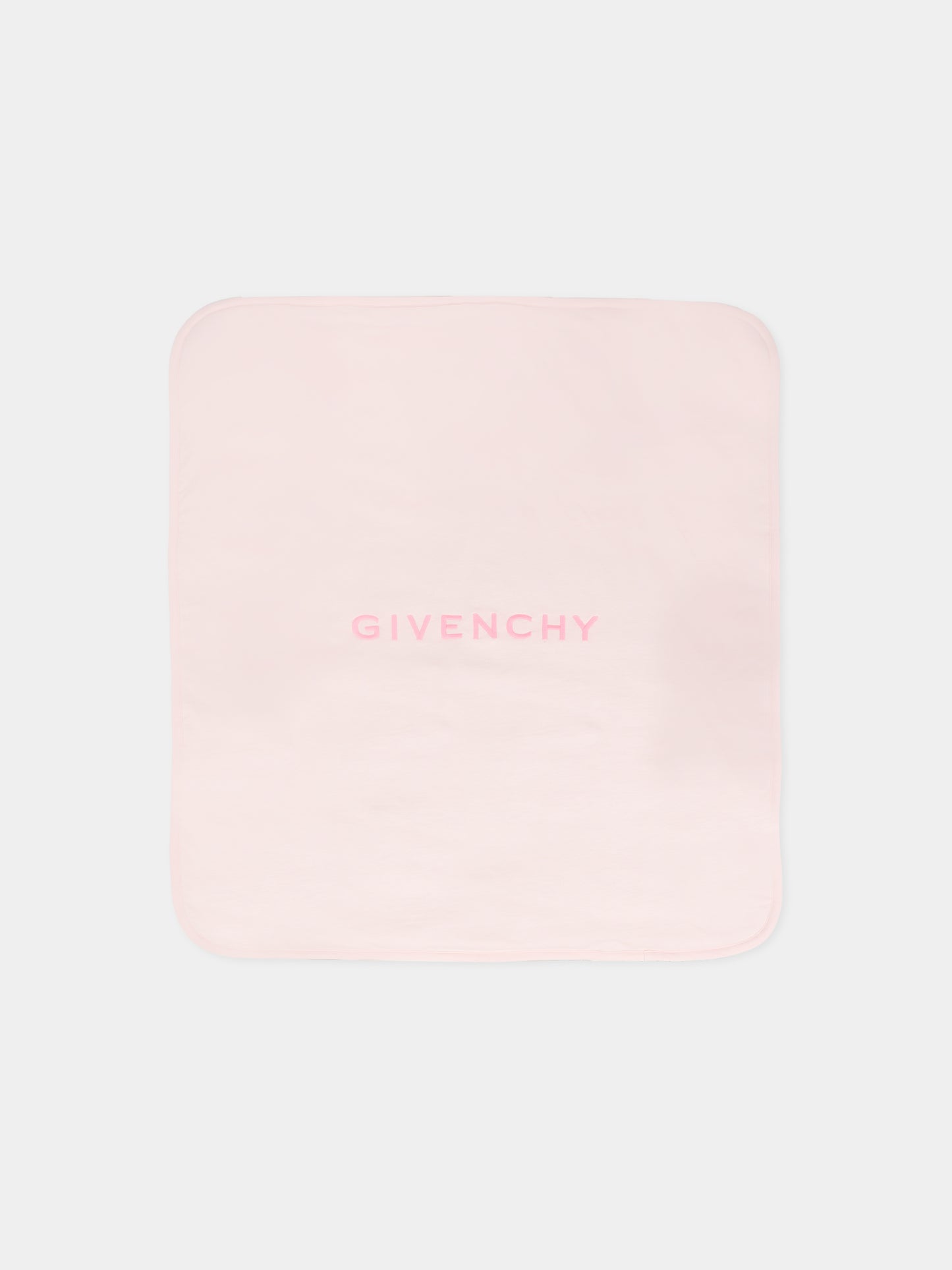 Set accessori rosa per neonata con logo,Givenchy Kids,H30853 44Z