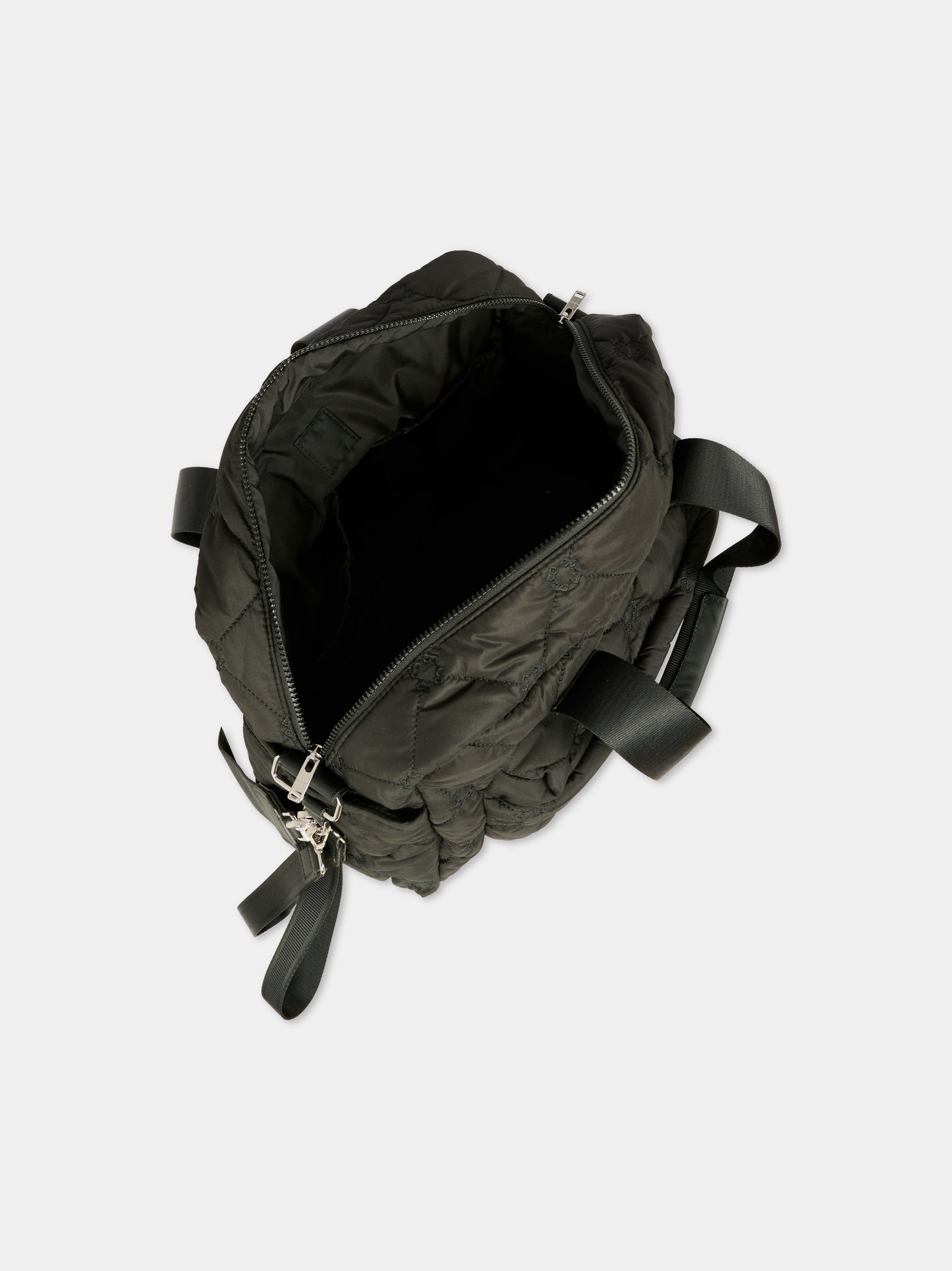 Borsa mamma nera per neonati con logo,Givenchy Kids,H30855 09B