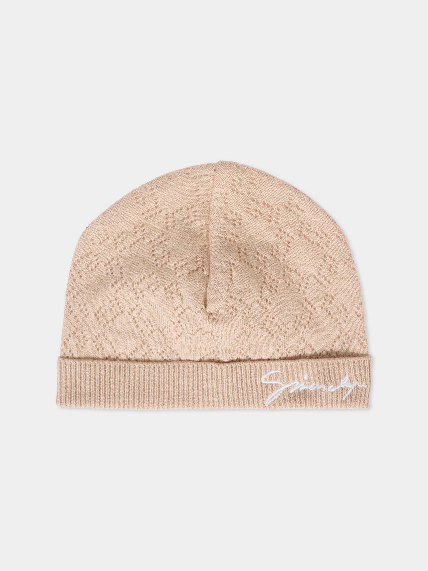 Completo nascita beige per neonati con logo,Givenchy Kids,H30872 117