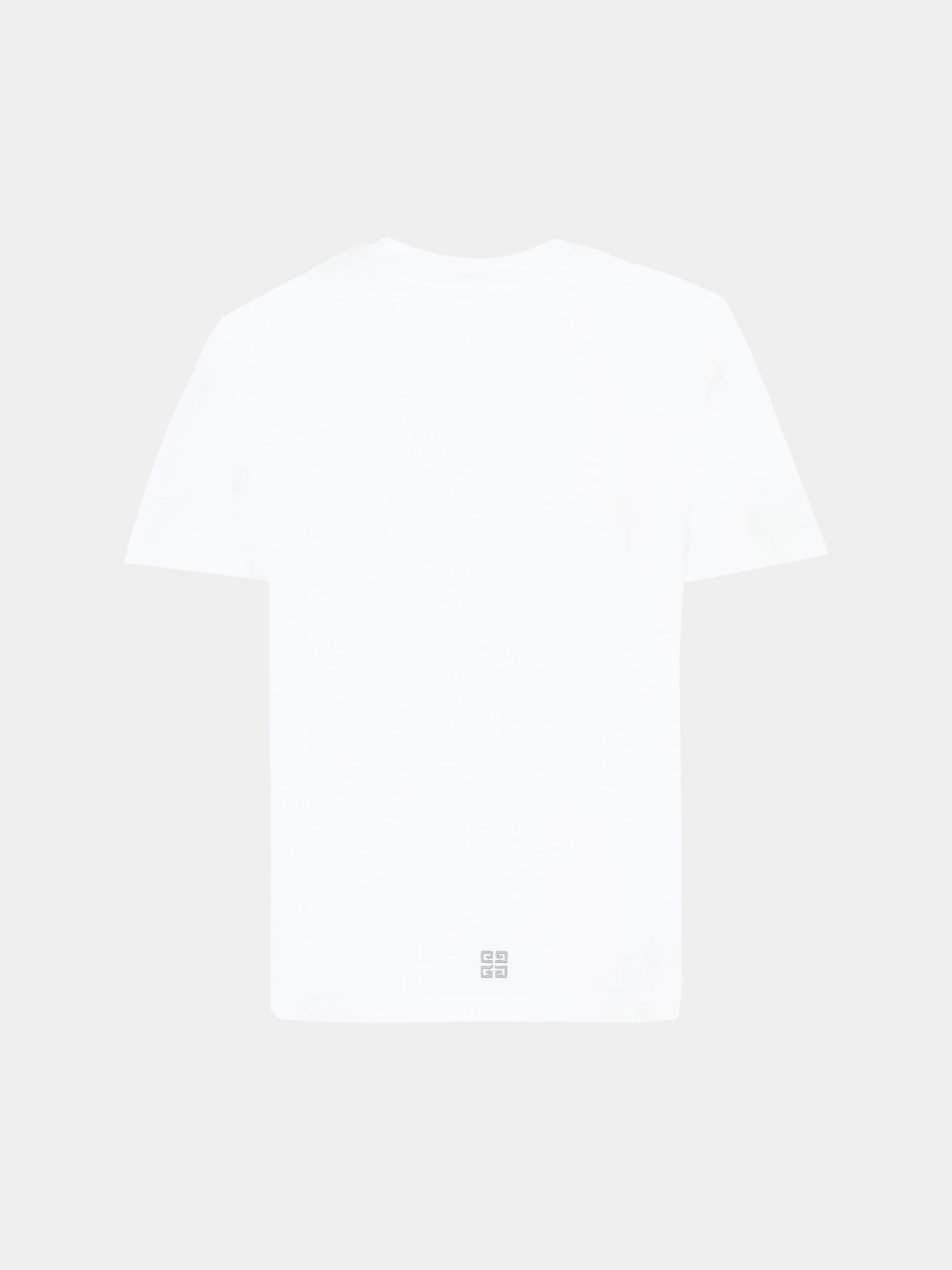T-shirt bianca per bambini con logo,Givenchy Kids,H30959 10P