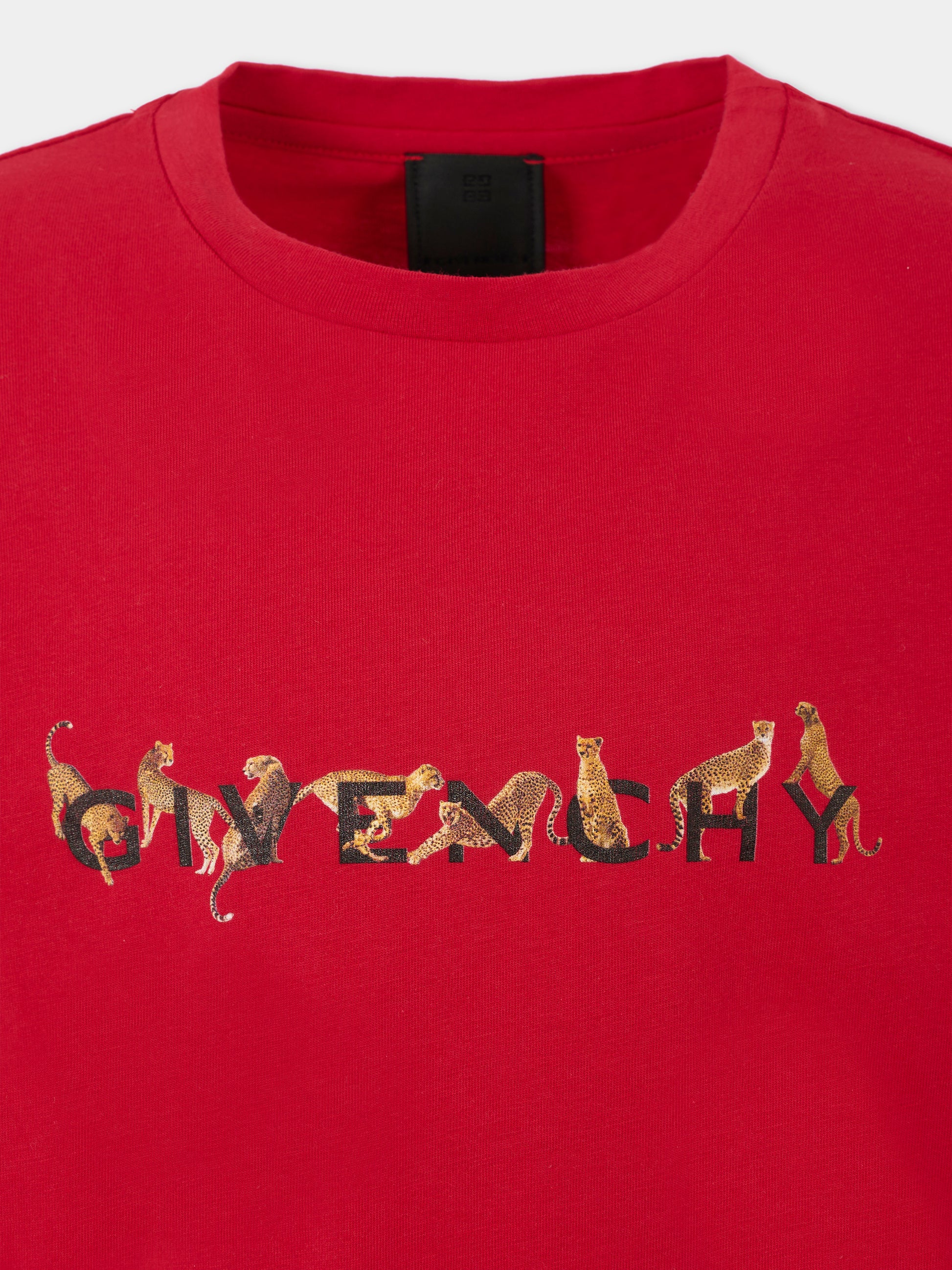 T-shirt bordeaux per bambina con logo maculato,Givenchy Kids,H31018 95H