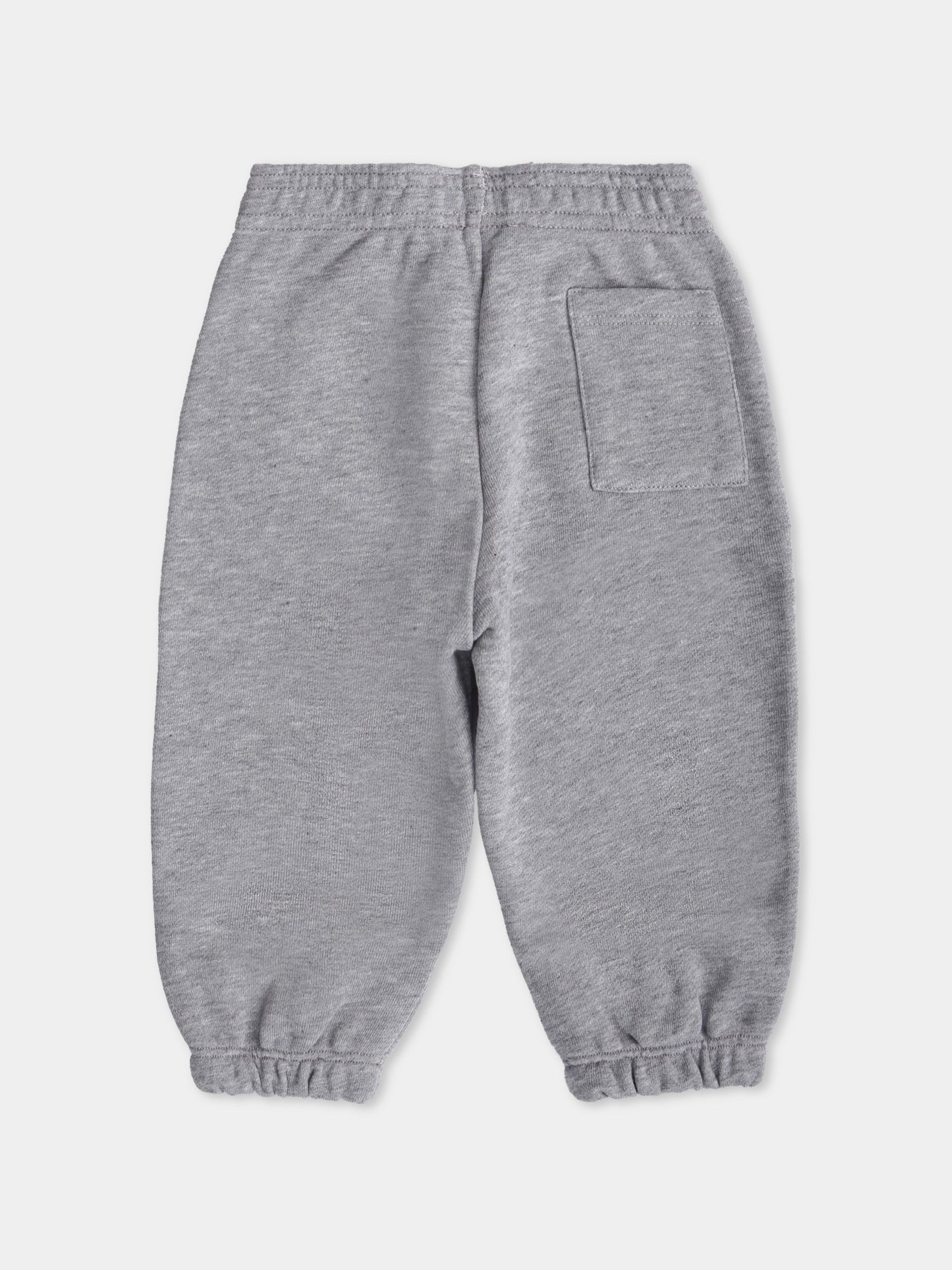 Pantaloni sportivi grigi con logo per neonati,Versace,1018580 1A15326 2E000