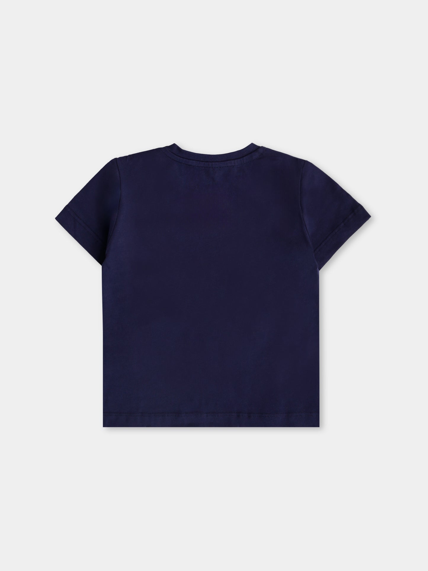 T-shirt nera con '90 vintage logo e spille per neonati,Versace,1018570 1A14910 2U2B0