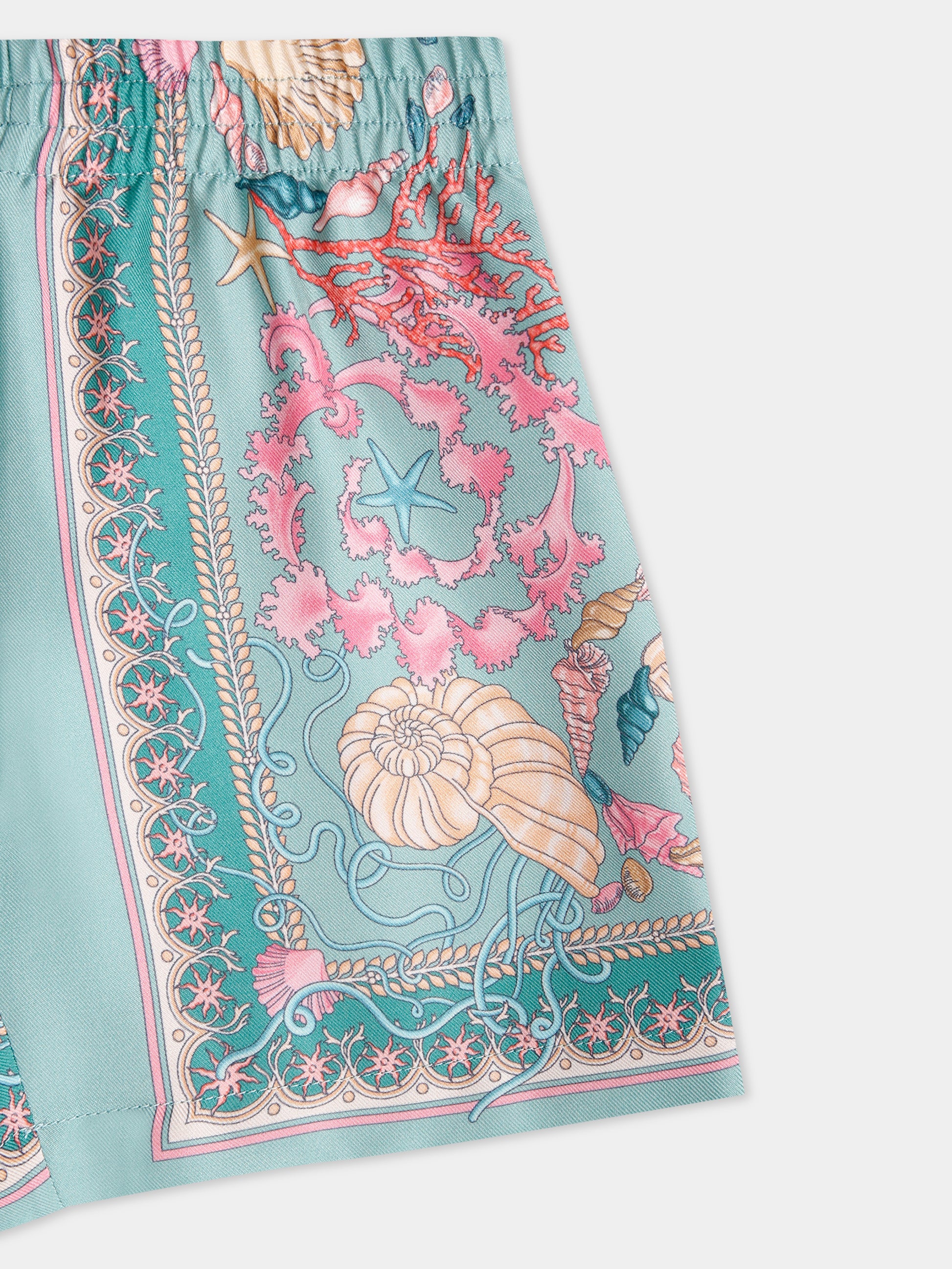 Shorts  La Vacanza  multicolor per neonati,Versace,1018699 1A15237 5GA30