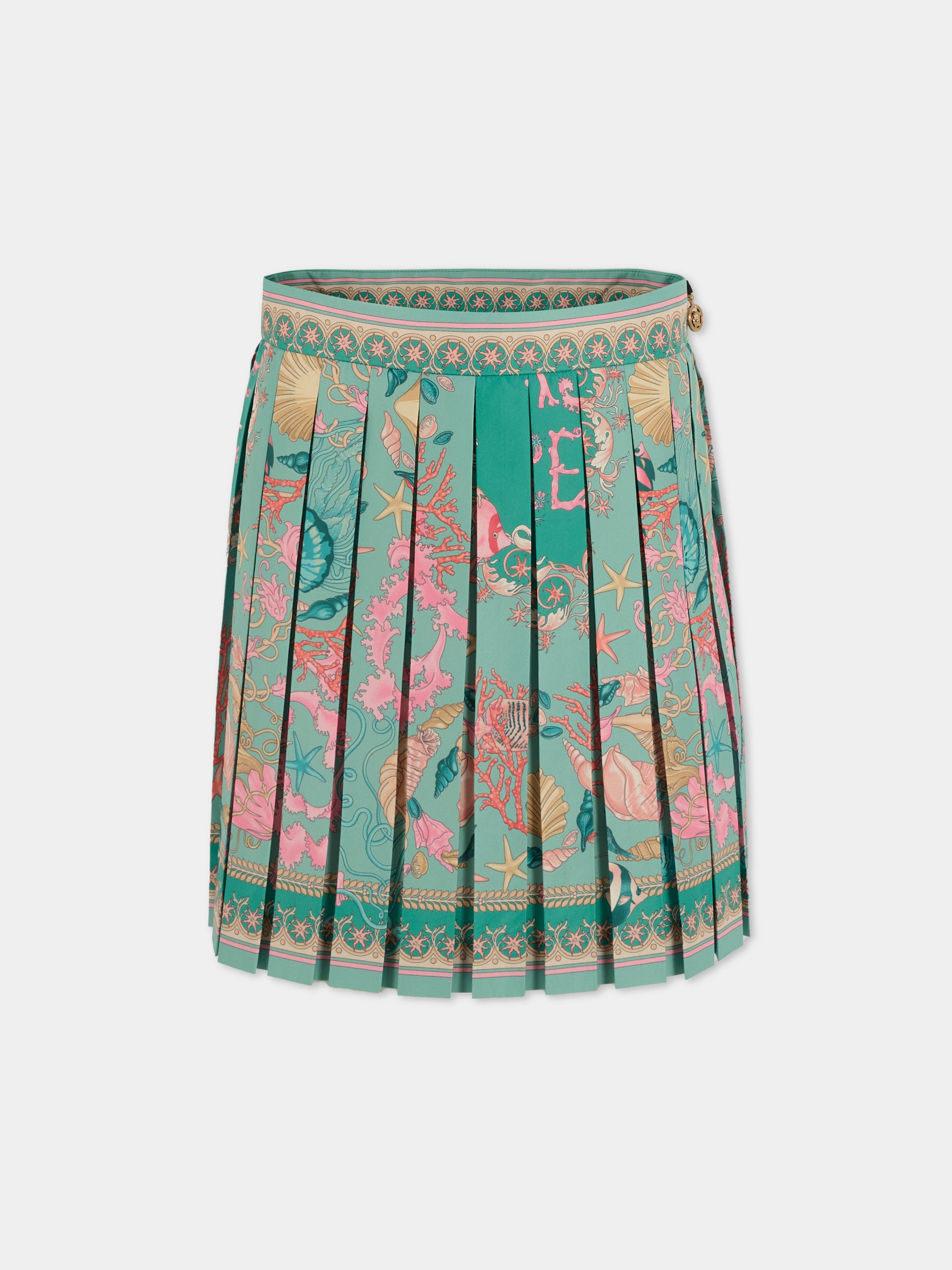 Gonna La Vacanza multicolor per bambina,Versace,1020929 1A15233 5GA30