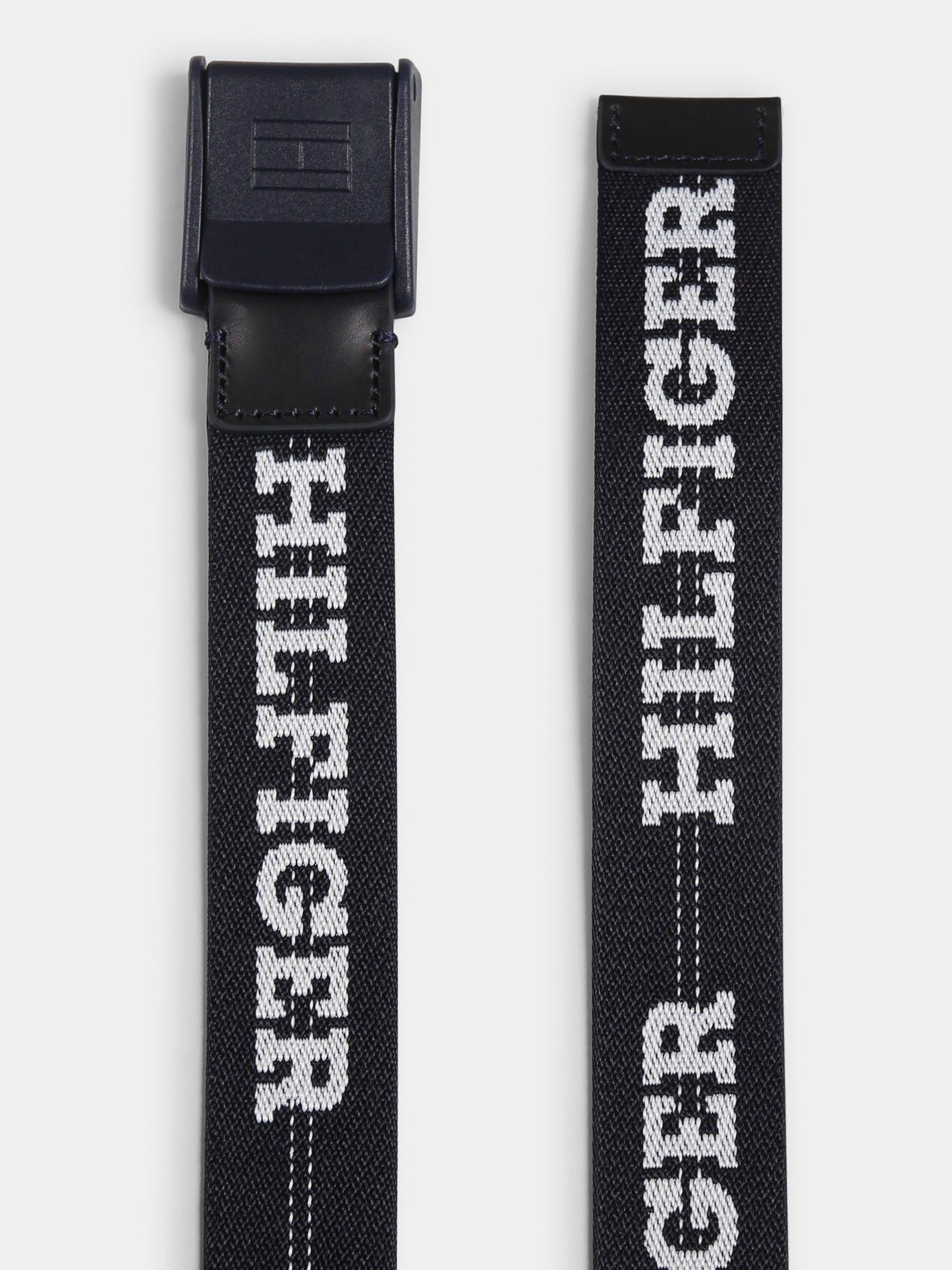 Cintura blu per bambino con logo,Tommy Hilfiger Junior,AU0AU01854 DW6