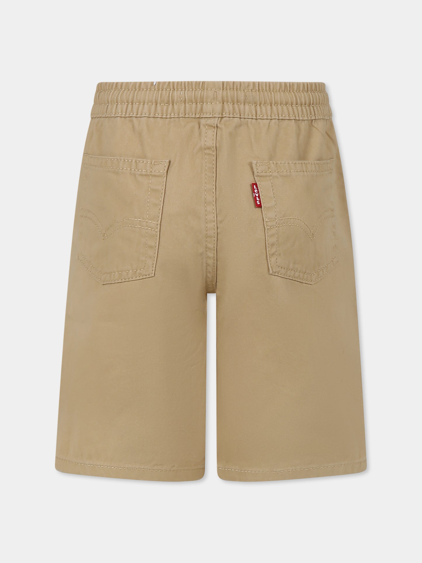 Shorts beige per bambino,Levi's Kids,8EH006 X6R