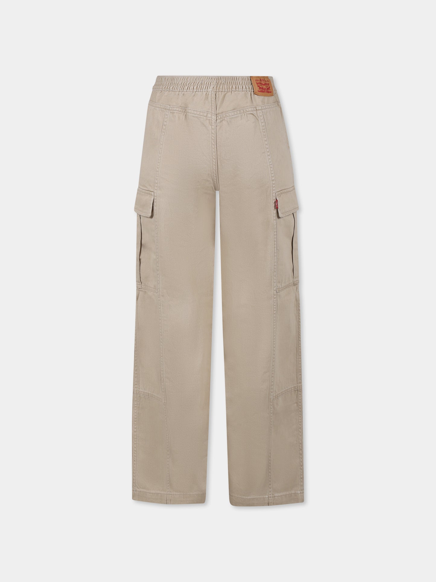 Pantaloni beige per bambina,Levi's Kids,4EL019 A20
