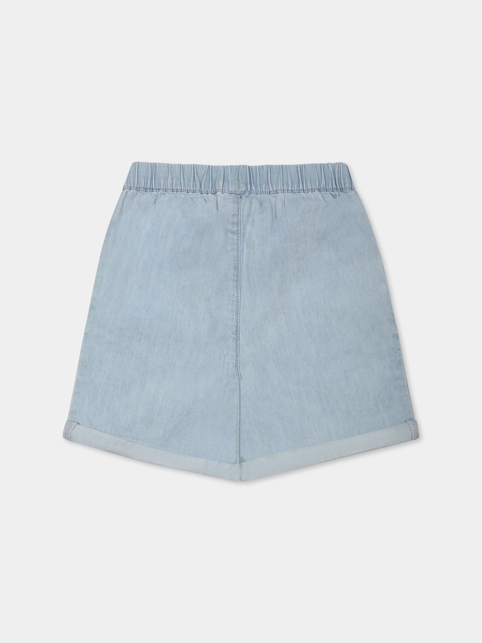 Shorts denim per neonato con logo,Carrement Beau,Y30144 Z10