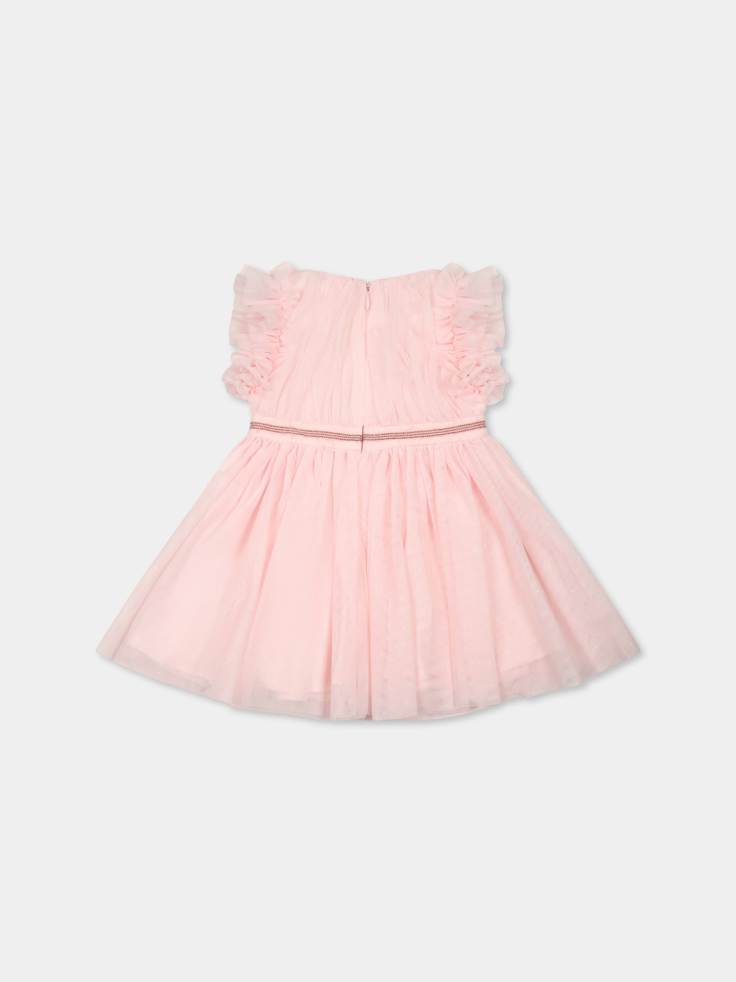 Vestito rosa per neonata,Carrement Beau,Y30165 43B