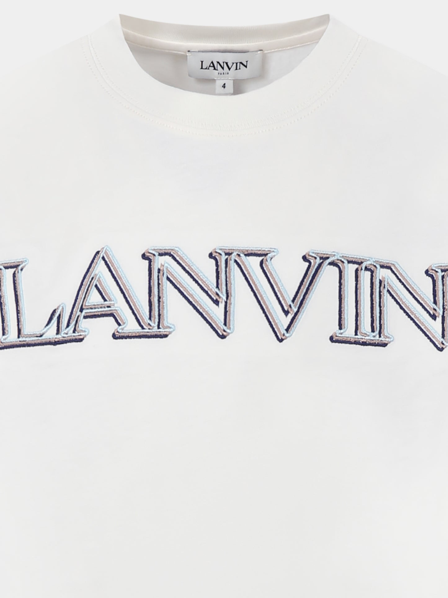 Yellow t-shirt for boy with logo