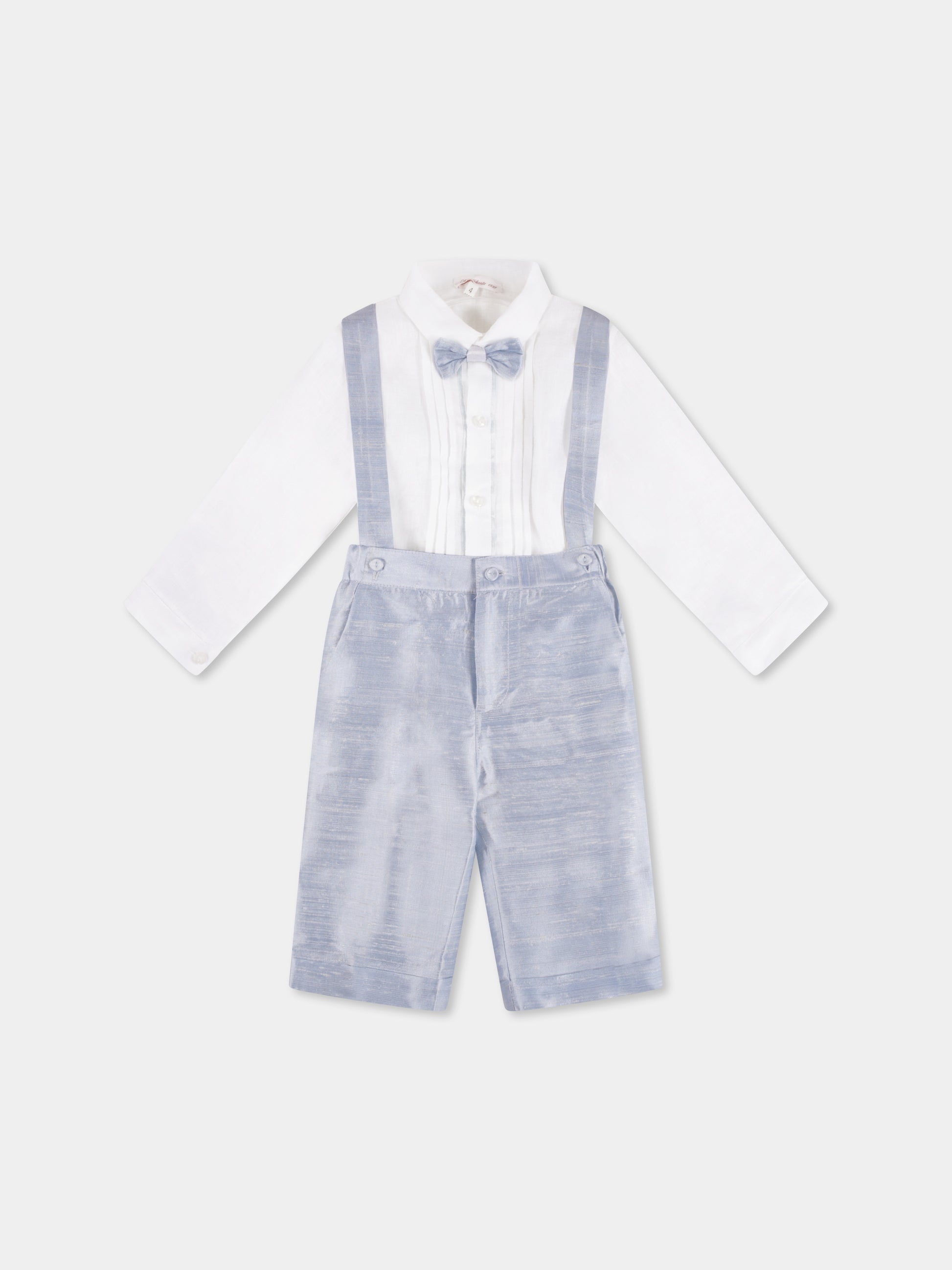 Completo azzurro per bambino con papillon,Mercadante 1939,M013 AZZURRO