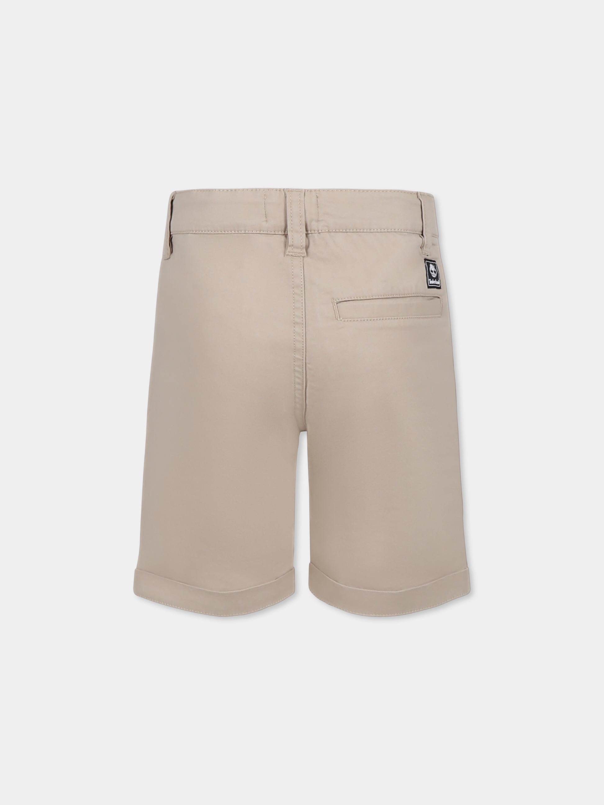 Shorts beige per bambino,Timberland,T60071 252