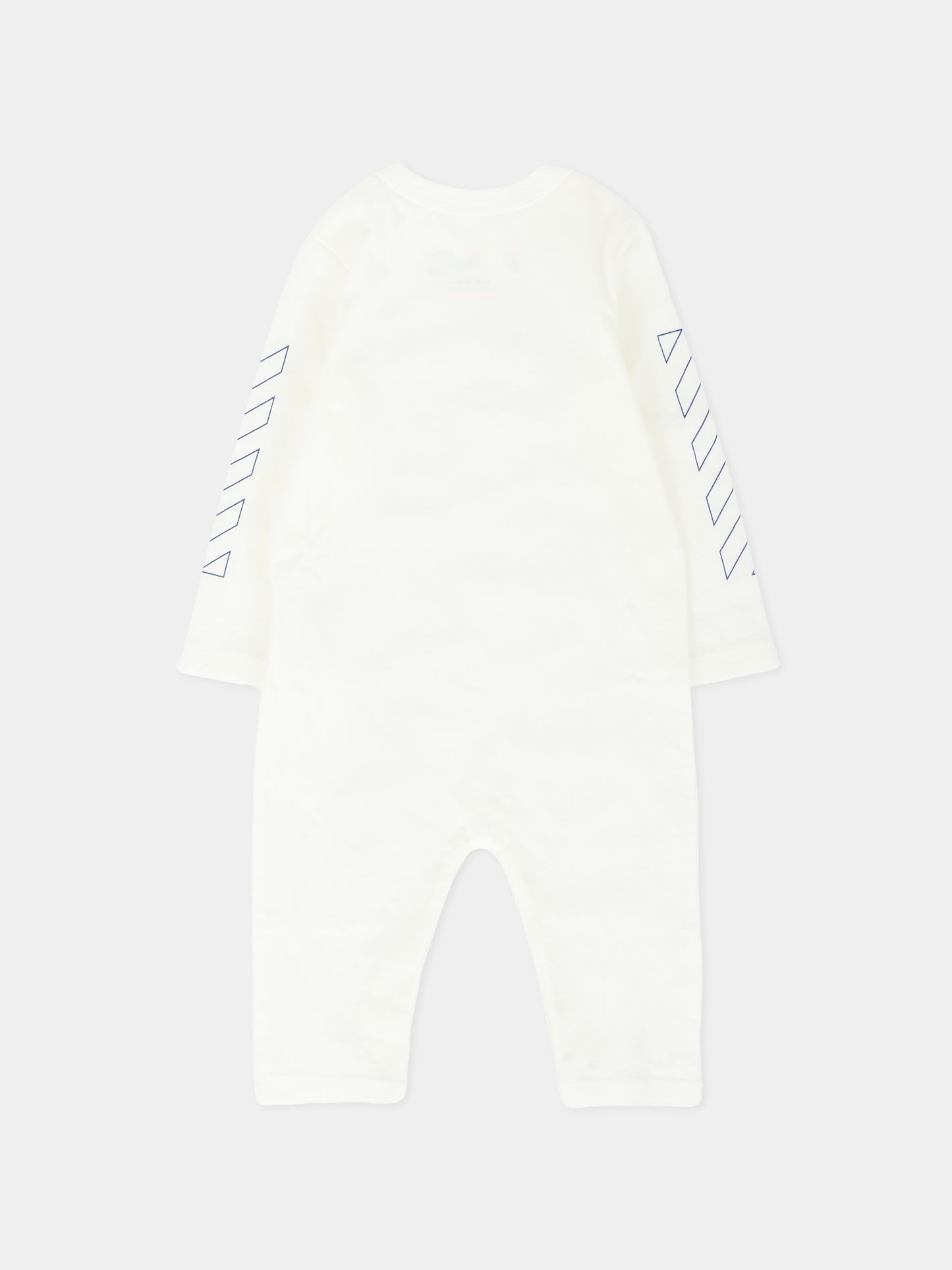 Set tutine avorio per neonato con logo,Off White,OB2X001F25JER0010184