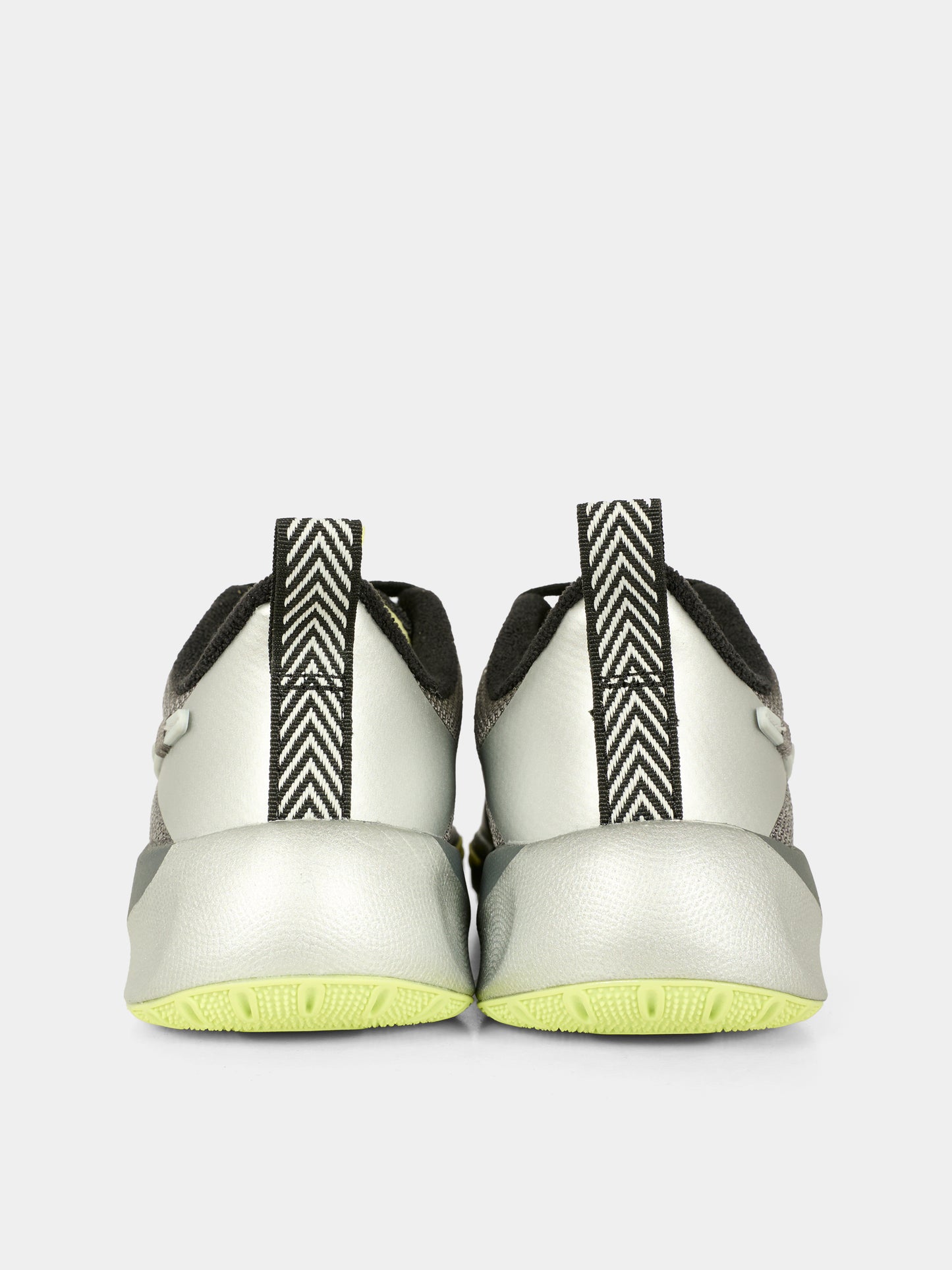 Sneakers For Jumping argento per bambini con freccia,Off White,OBIA013F25FAB0010772