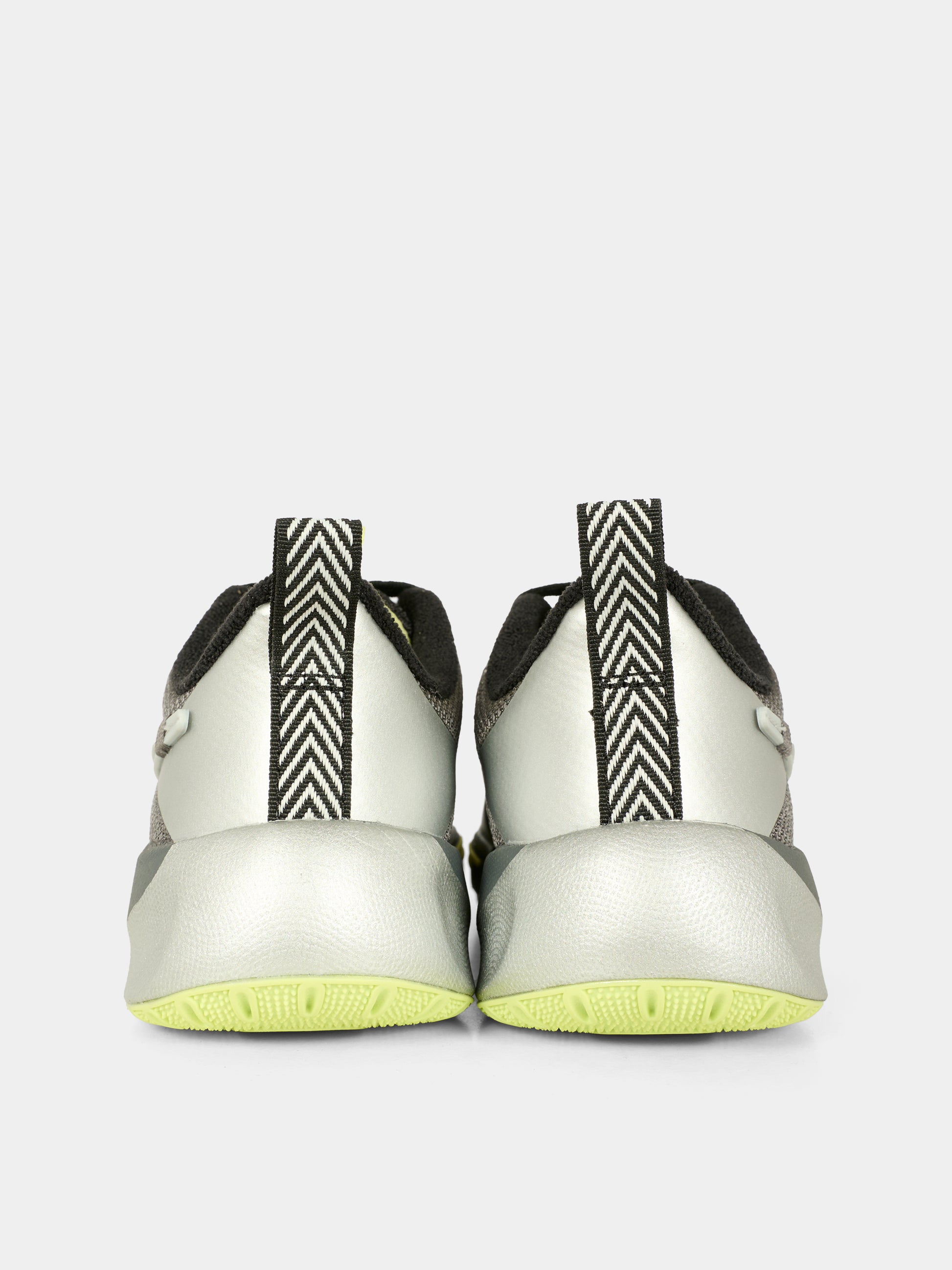 Sneakers For Jumping argento per bambini con freccia,Off White,OBIA013F25FAB0010772