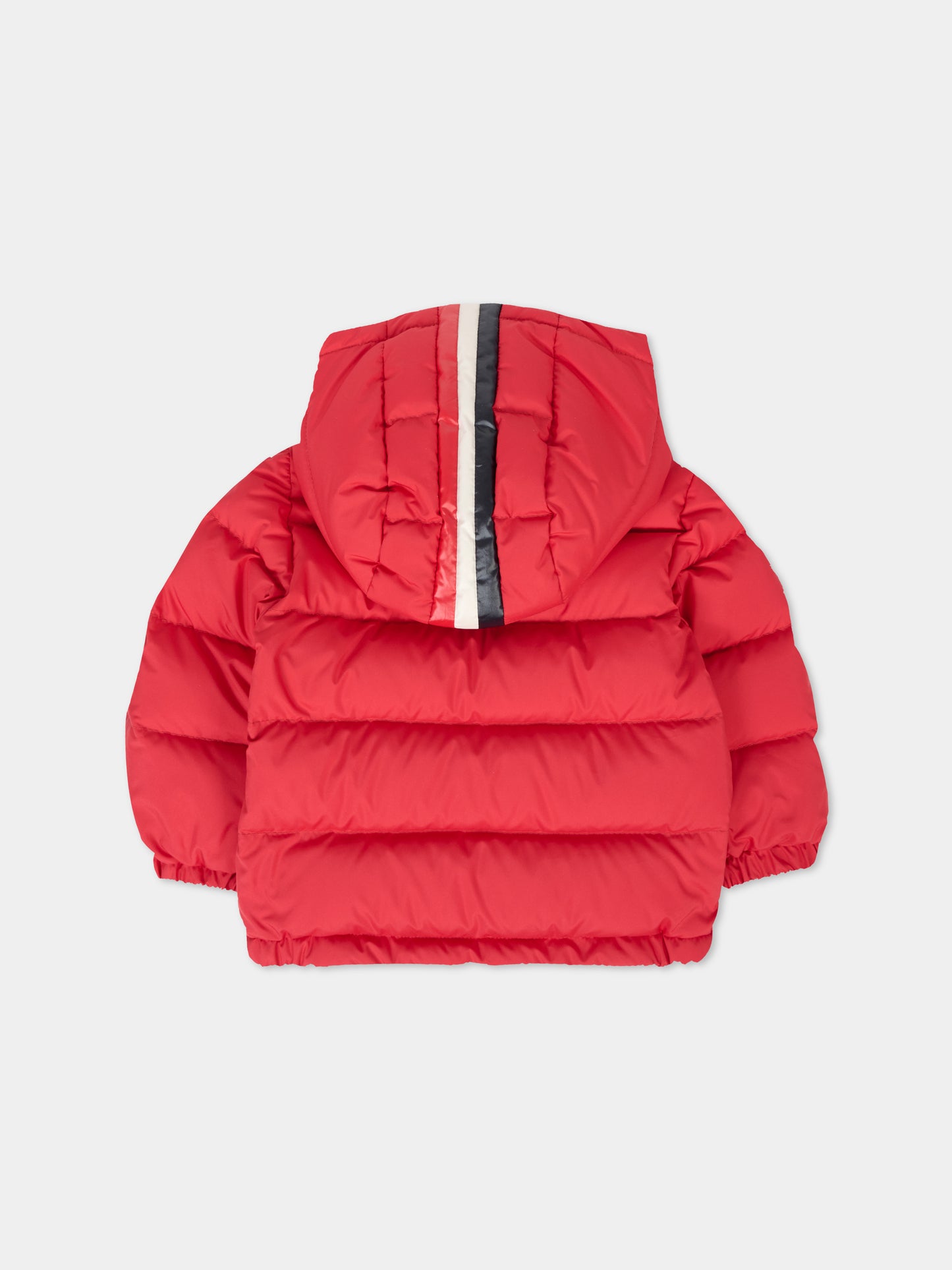 Piumino Taidu rosso per neonato con logo,Moncler Kids,K2951 1A00024 597YW 457