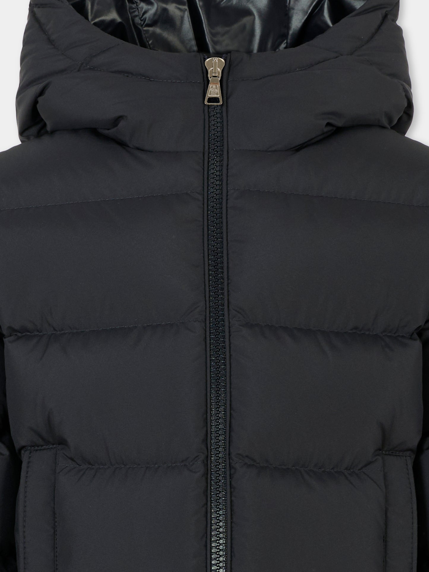 Piumino Taidu blu per bambino con logo,Moncler Kids,K2954 1A00101 597YW 778