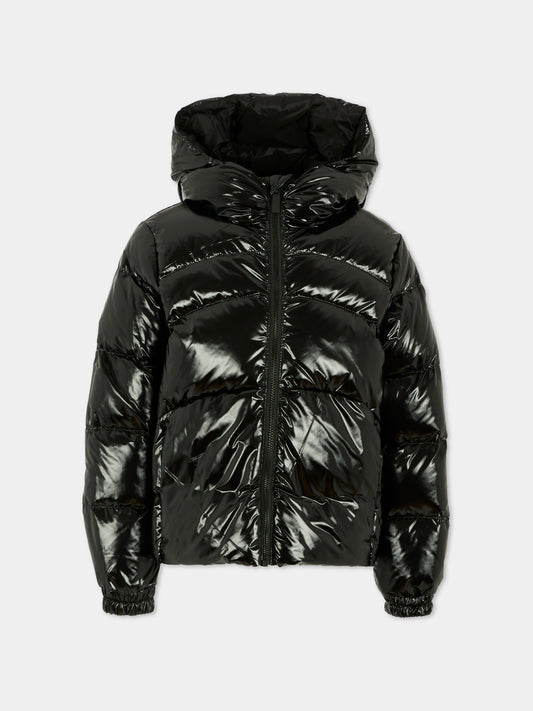 Piumino nero per bambina con logo,Colmar Originals Kids,3475 8XV 99