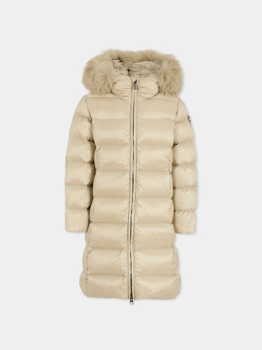 Piumino grigio per bambina con logo,Colmar Originals Kids,3499E 2YO 16