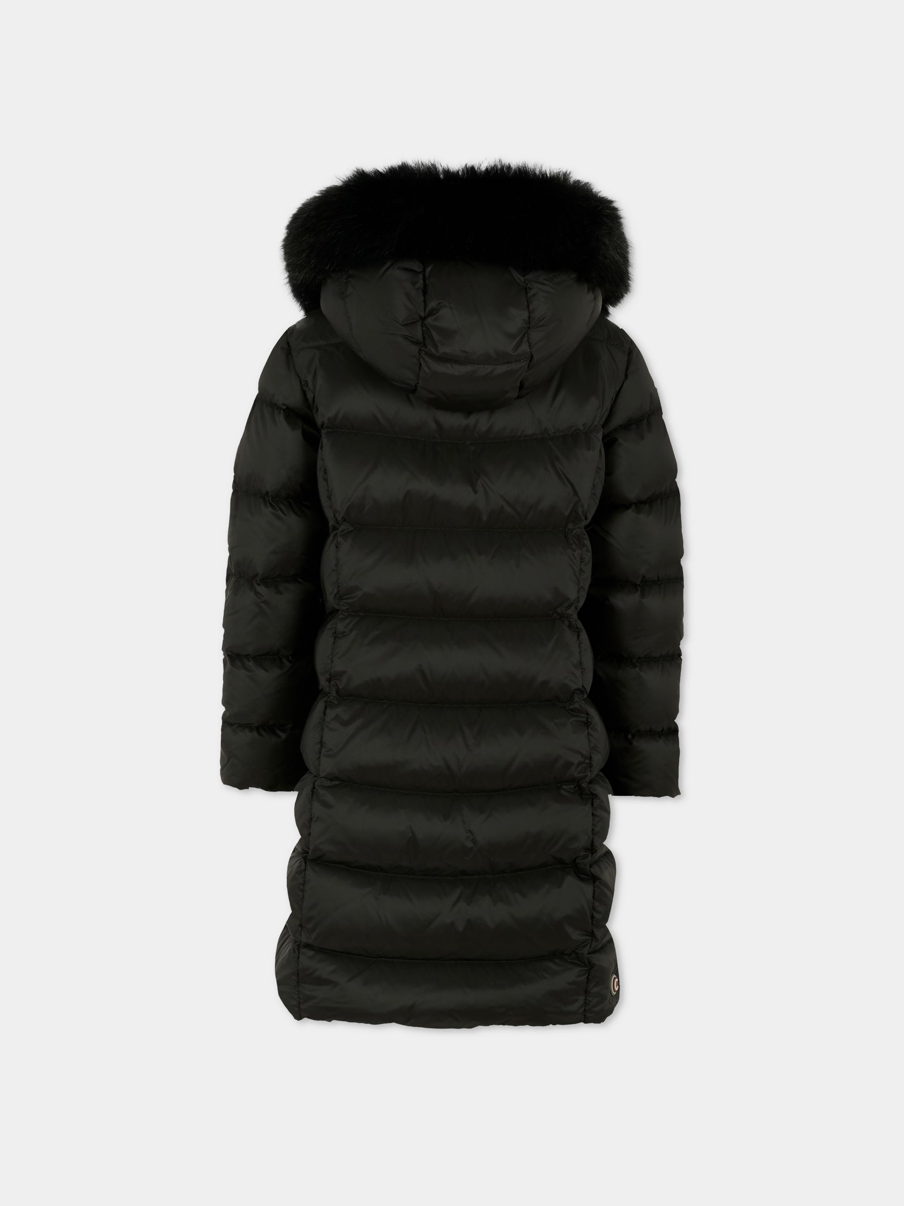 Piumino nero per bambina con logo,Colmar Originals Kids,3499E 2YO 99