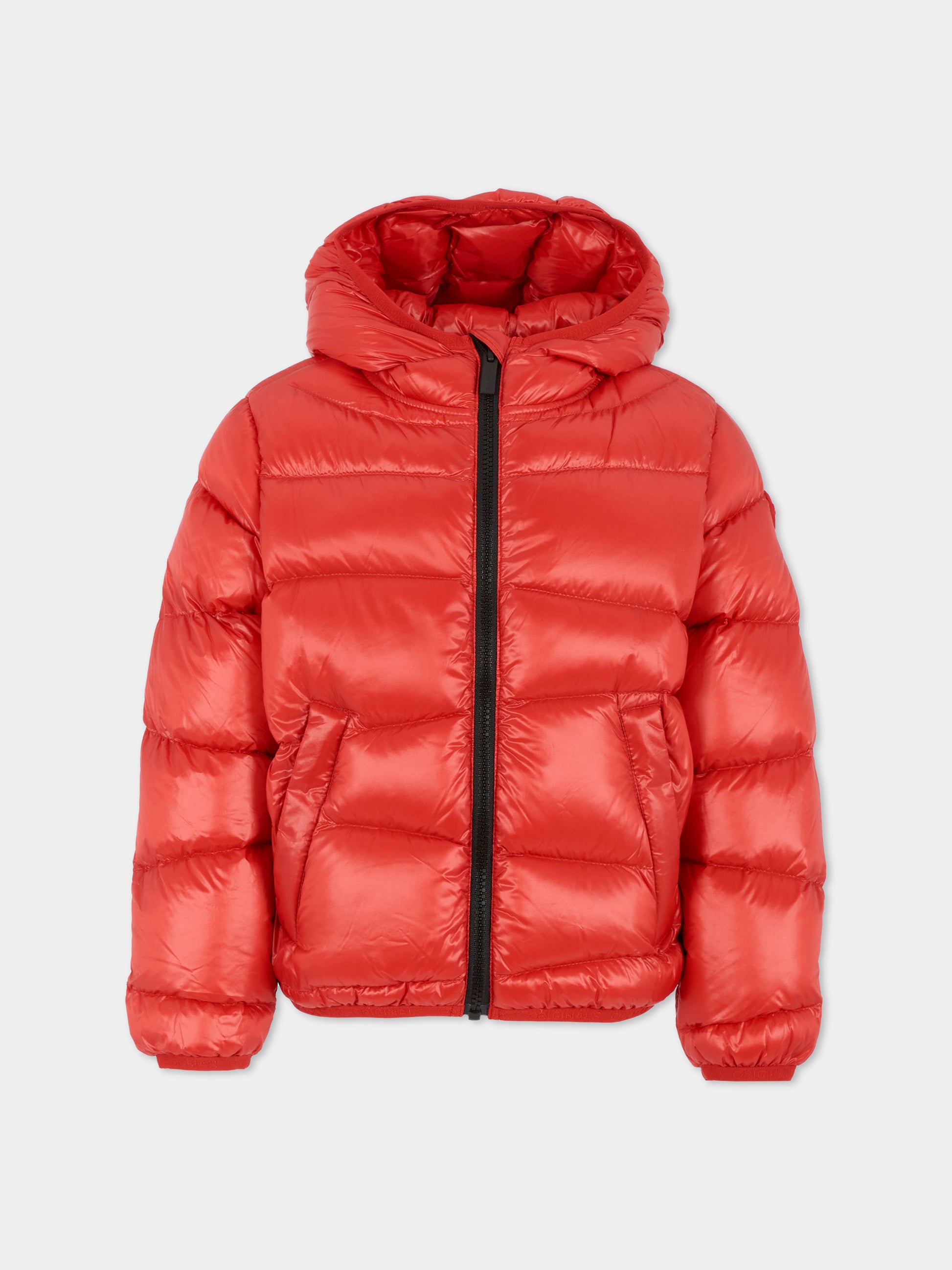 Piumino rosso per bambino con logo,Colmar Originals Kids,3430 2ZO 193