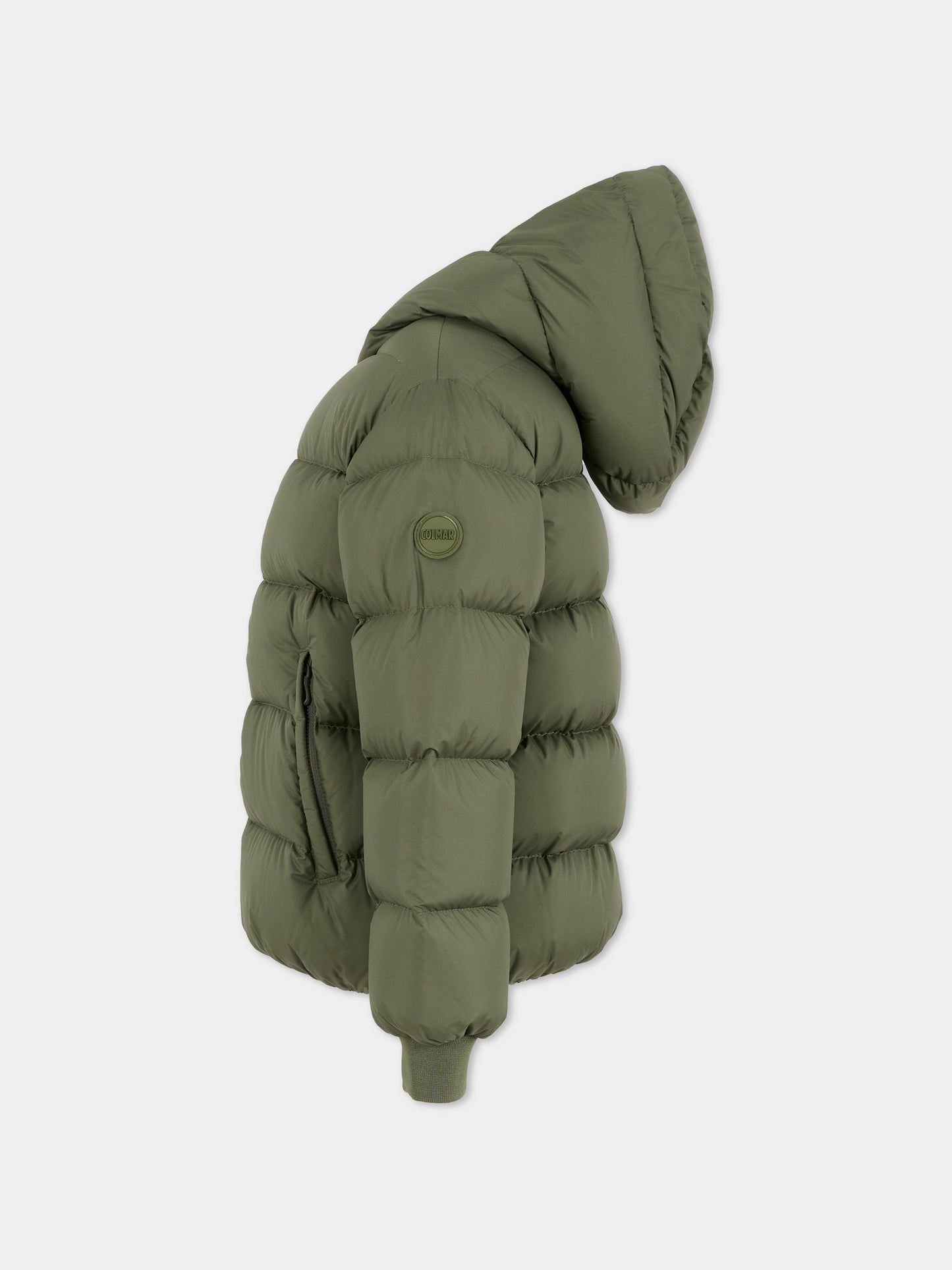 Piumino verde per bambino con logo,Colmar Originals Kids,3473 2XX 498