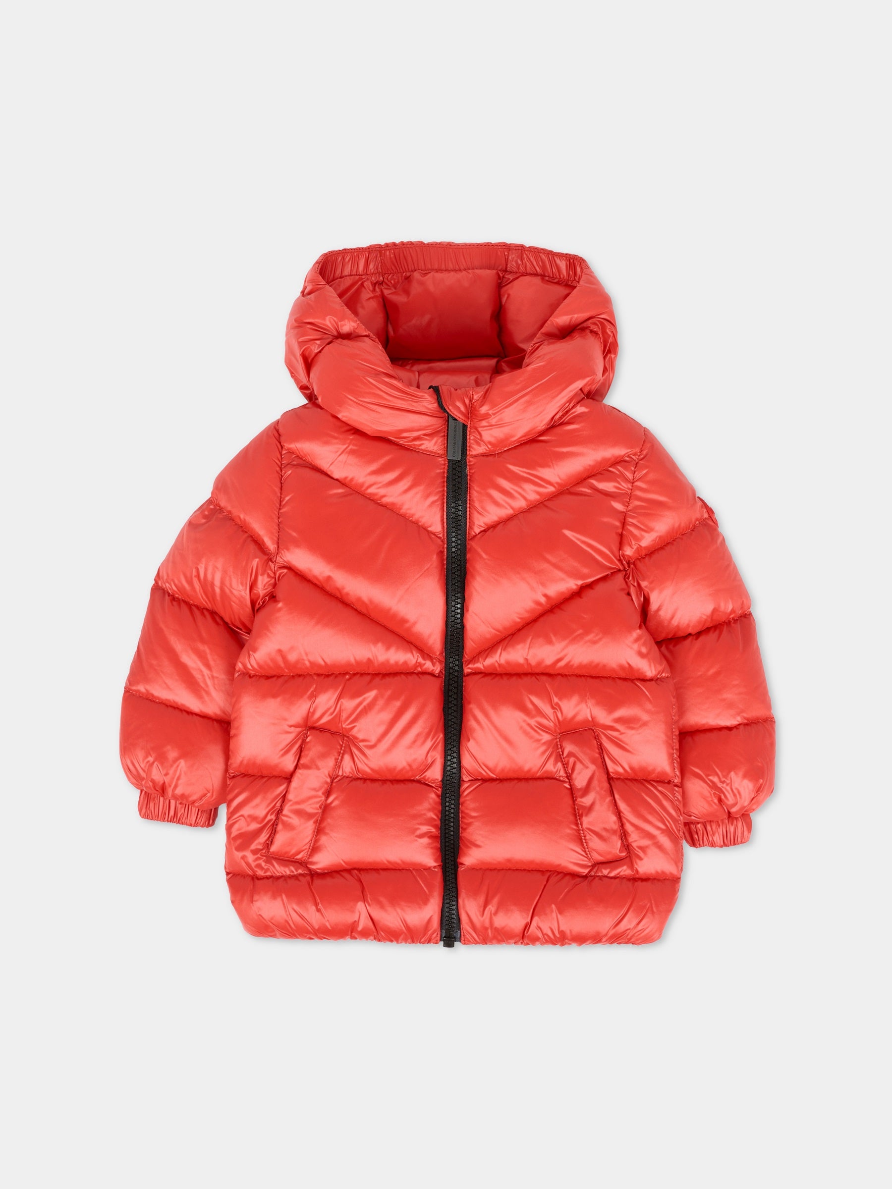 Piumino rosso per neonati con logo,Colmar Originals Kids,3488 2ZO 193