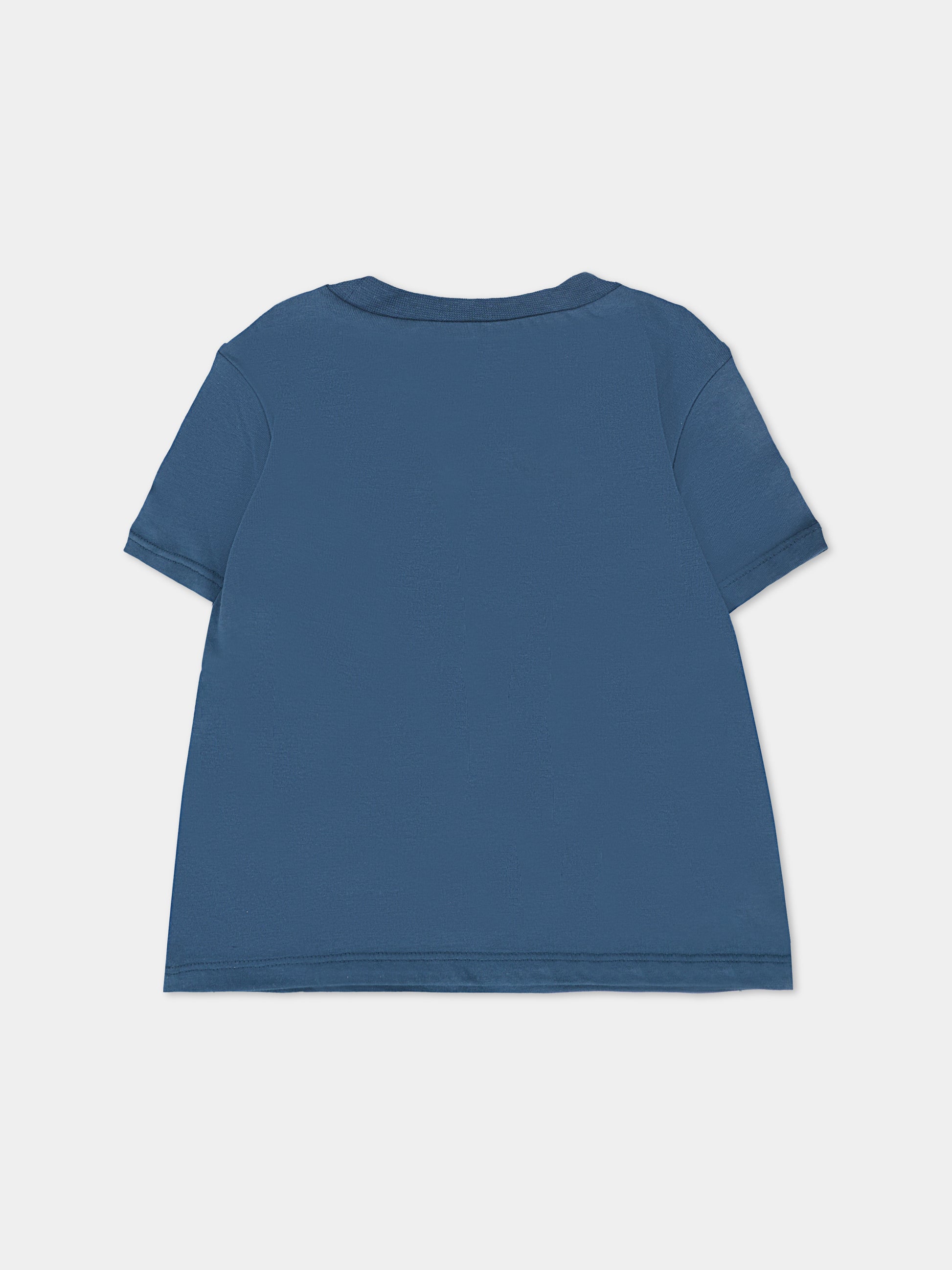 T-shirt blu per neonato con logo,Levi's Kids,6E8157 UF3