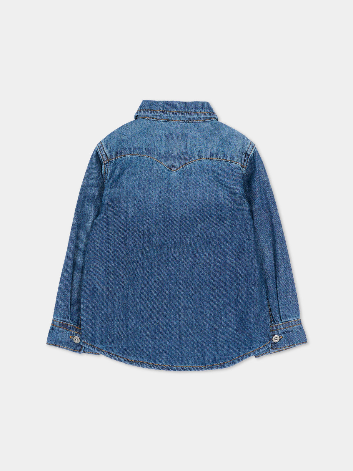 Camicia a manica lunga denim per neonati,Levi's Kids,6EM335 MDK