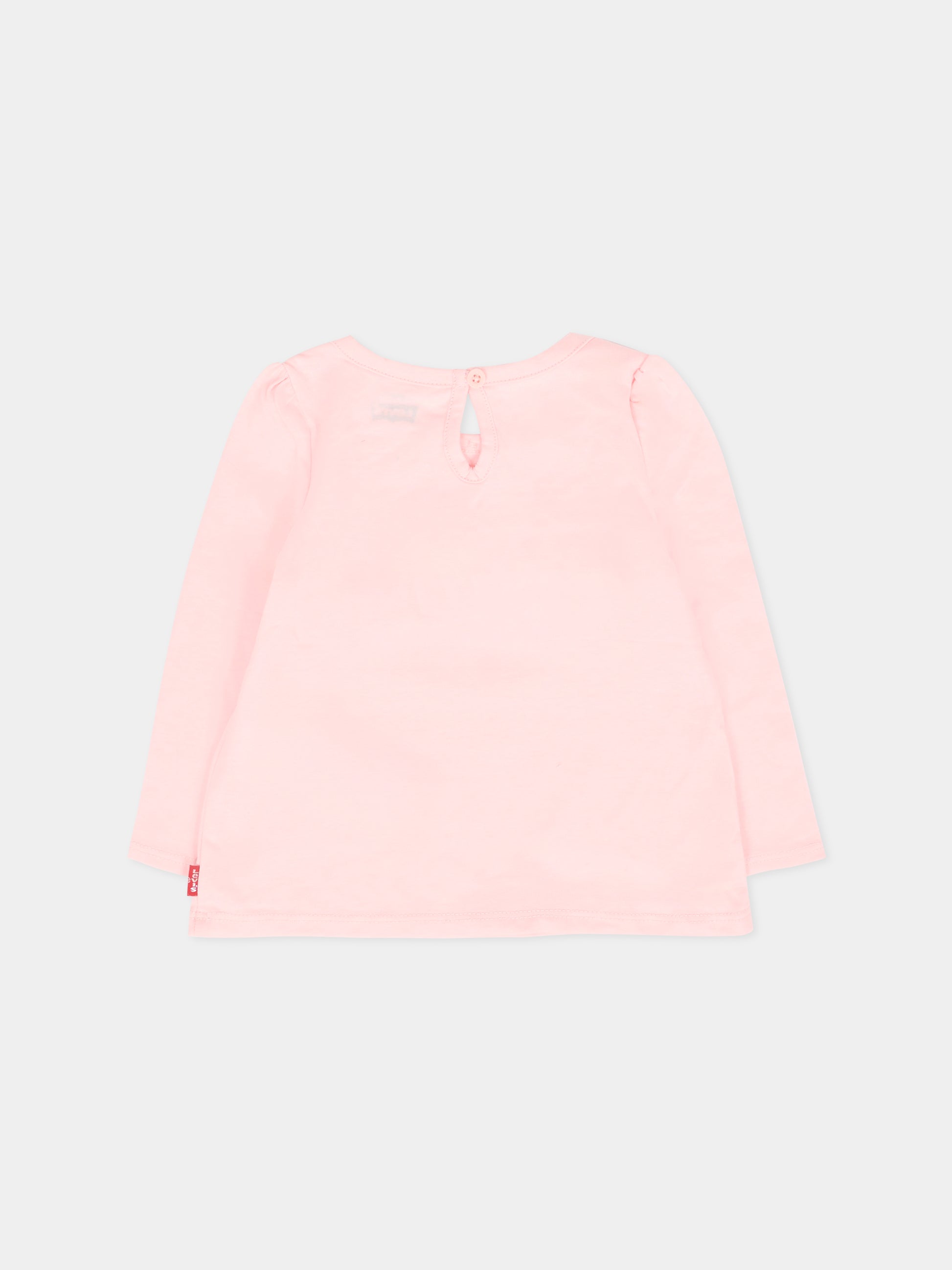 Completo rosa per neonata con orsetta,Levi's Kids,1EN551 AGJ